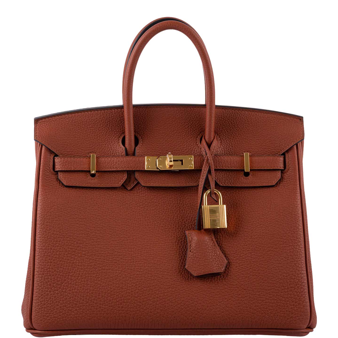 Hermès Birkin 25 Cuivre Togo Leather Gold Hardware