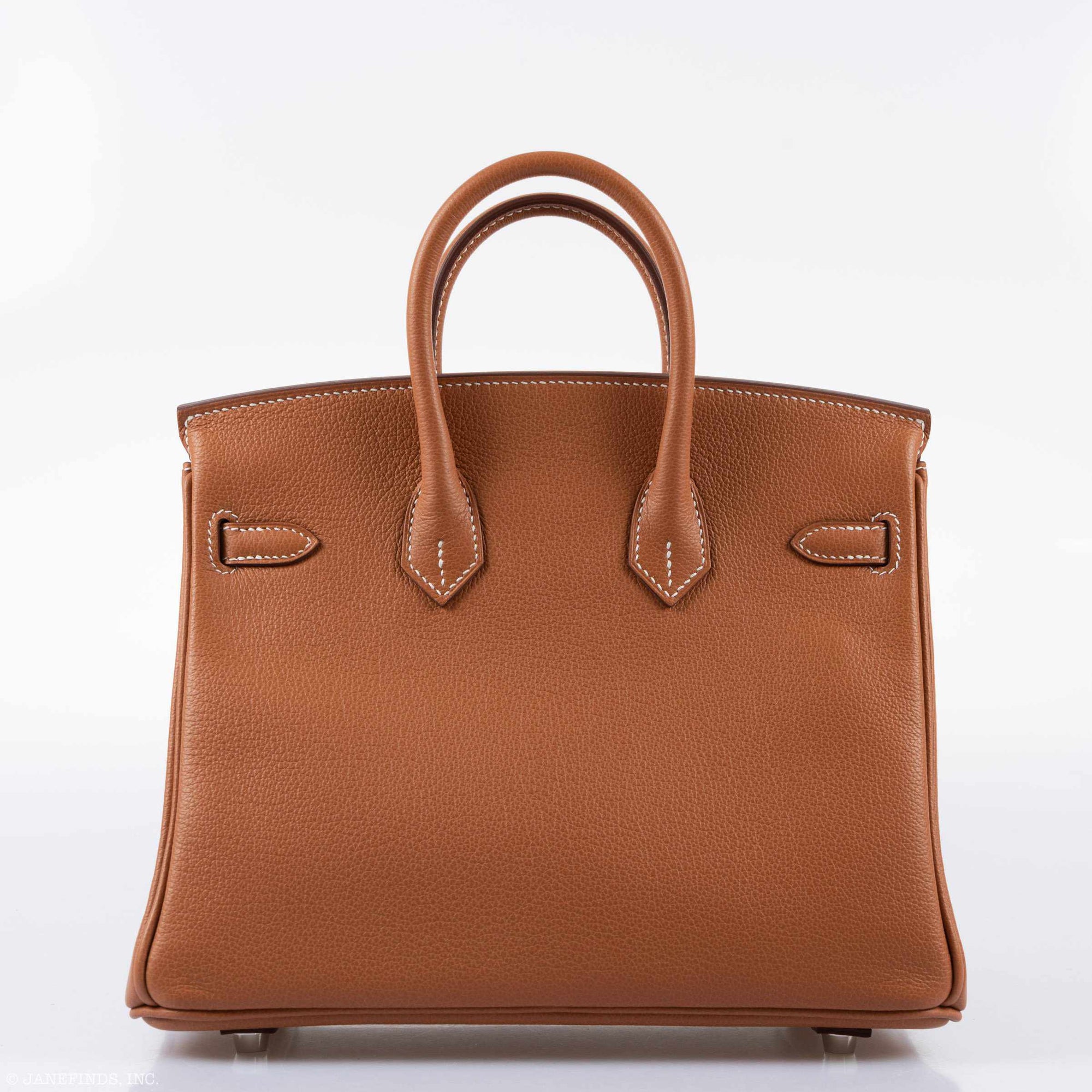 Hermès Birkin 25 Gold Taurillon Novillo Palladium Hardware