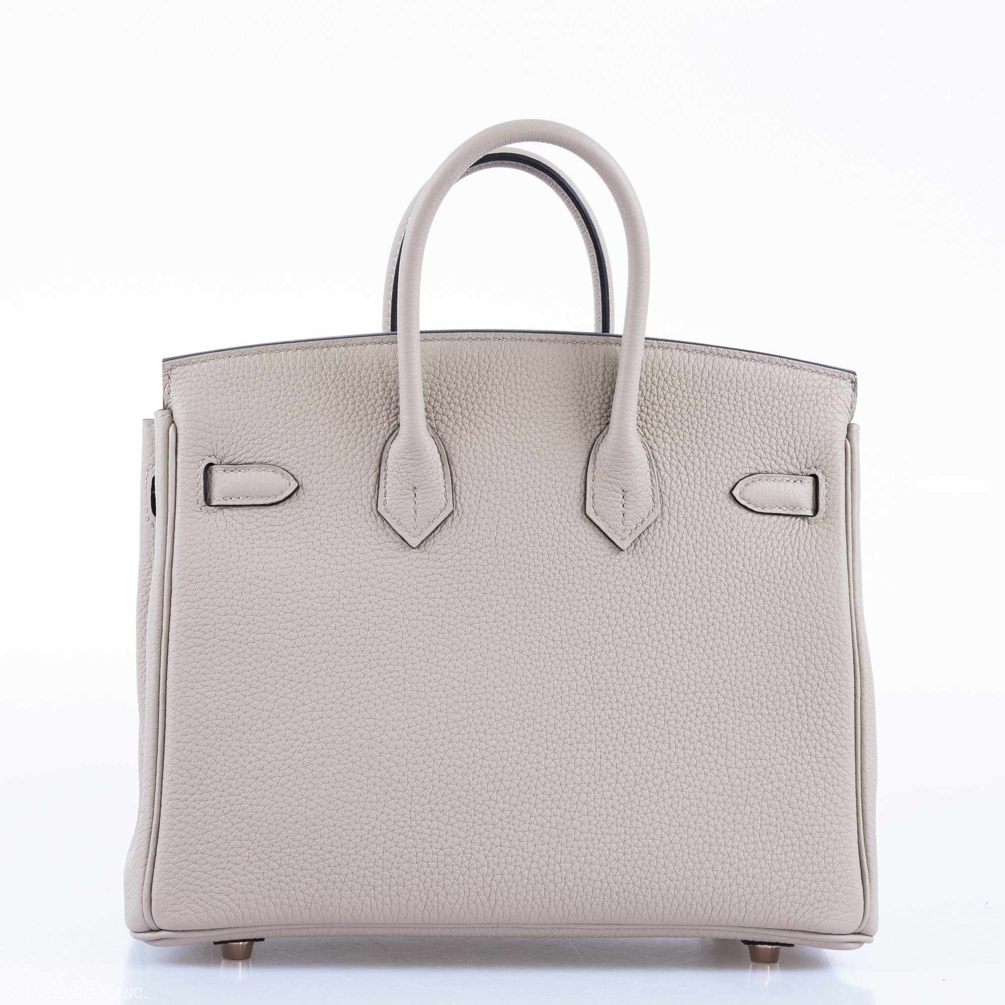 Hermès Birkin 25 Gris Asphalte Togo Rose Gold Hardware