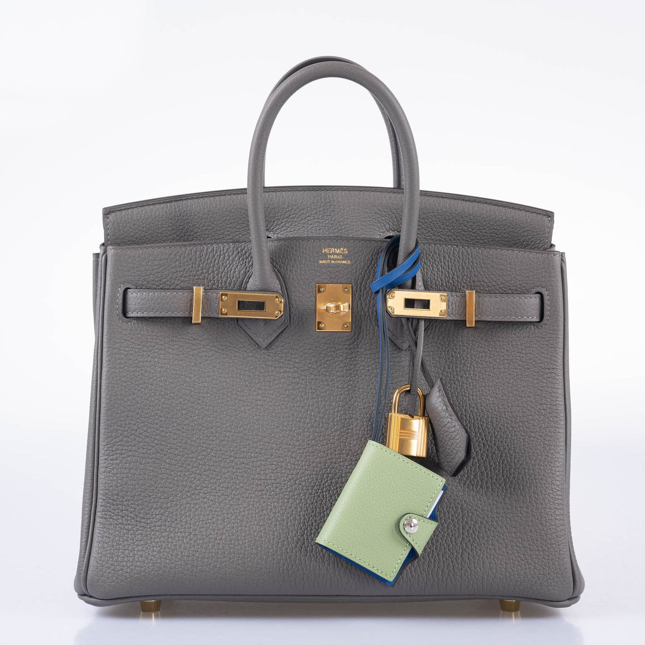 Hermès Birkin 25 Gris Meyer Togo Gold Hardware – JaneFinds