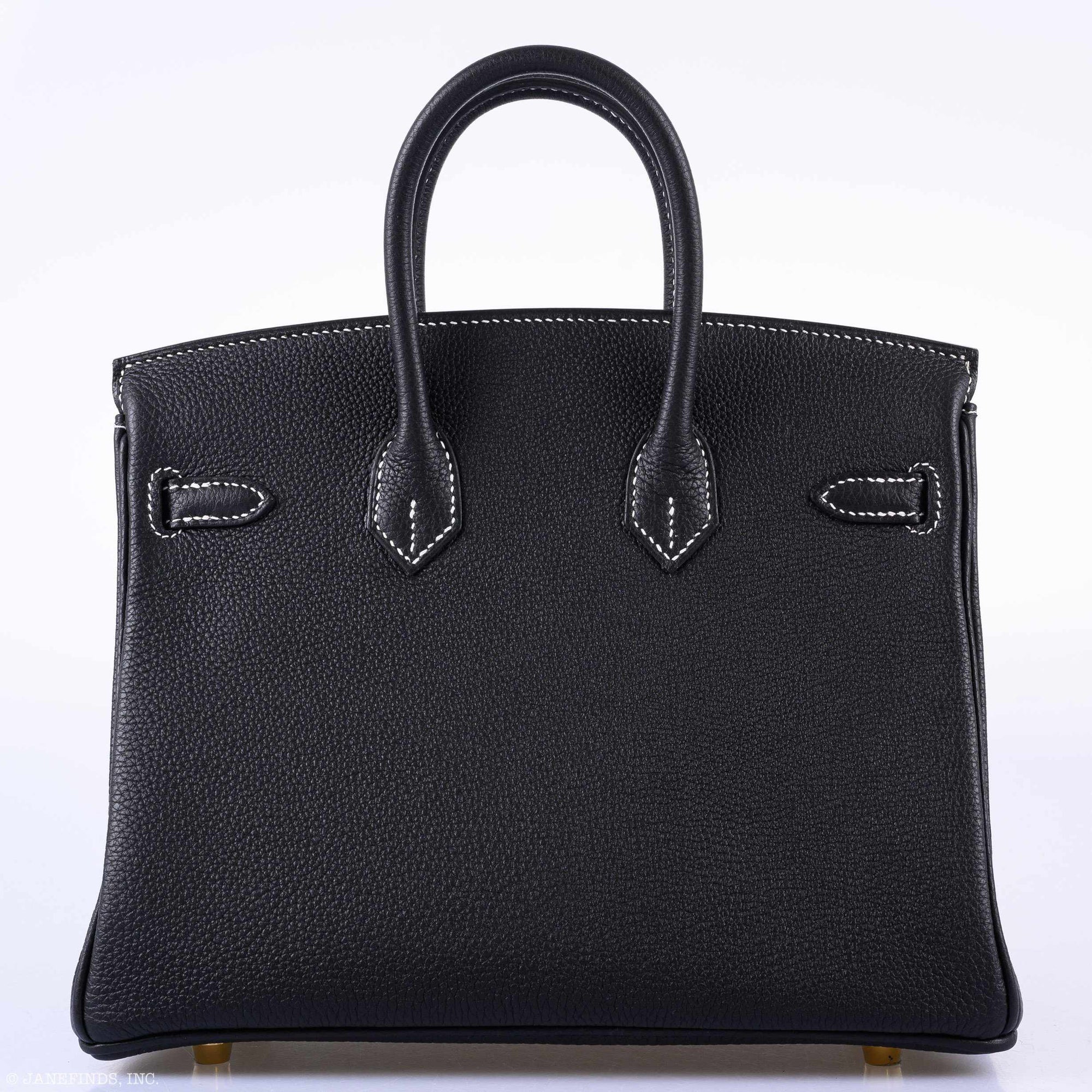 Hermès Birkin 25 HSS Black Togo & Lime Gold Hardware