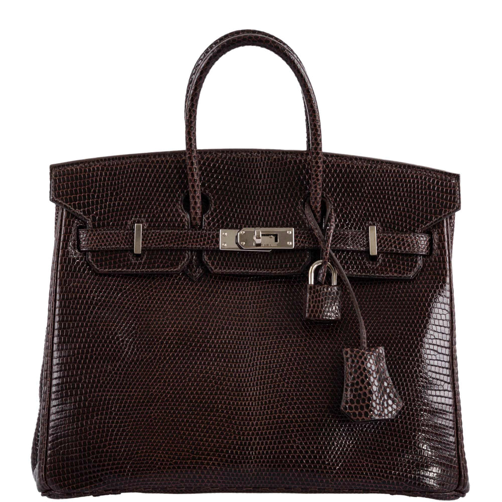 Hermès Birkin 25 Havane Nilo Lizard with Palladium Hardware