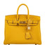 Hermès Birkin 25 Jaune Ambre Togo Gold Hardware