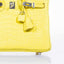 Hermès Birkin 25 Lime Yellow Matte Alligator Palladium Hardware