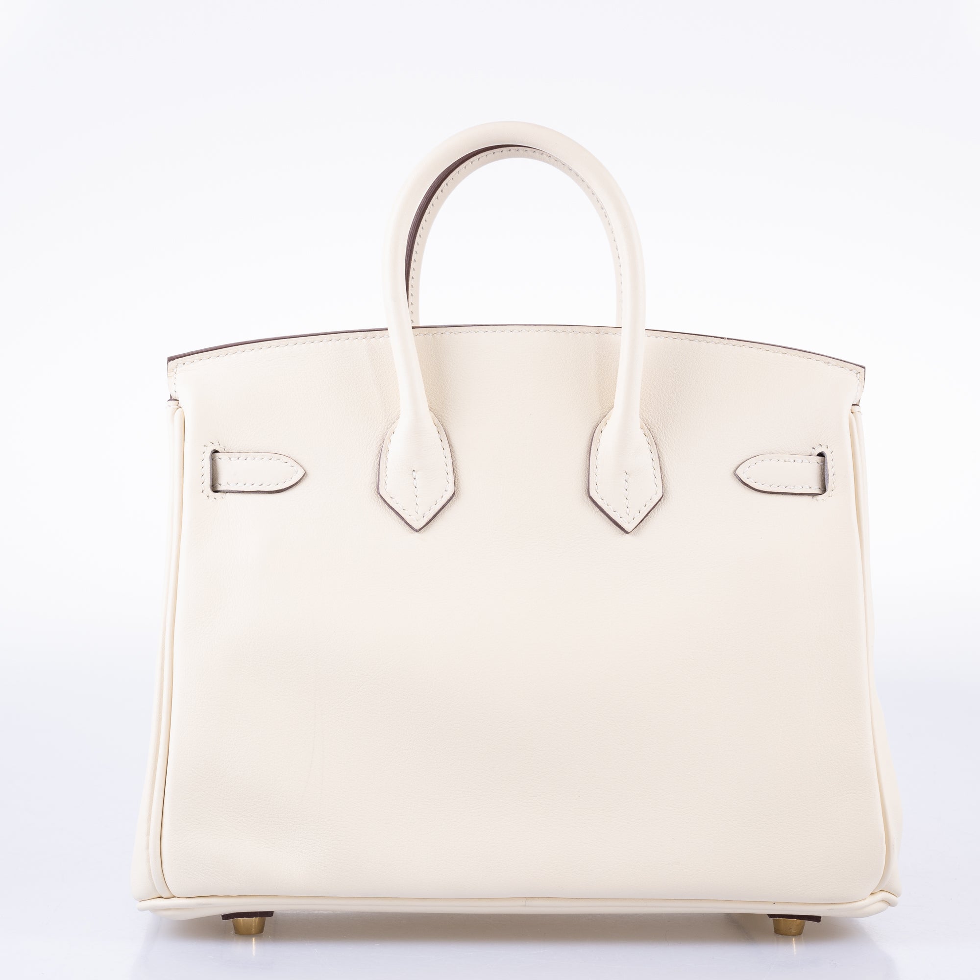 Hermès Birkin 25 Nata Swift leather Gold Hardware