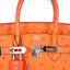 Hermès Birkin 25 Ostrich Tangerine Orange Palladium