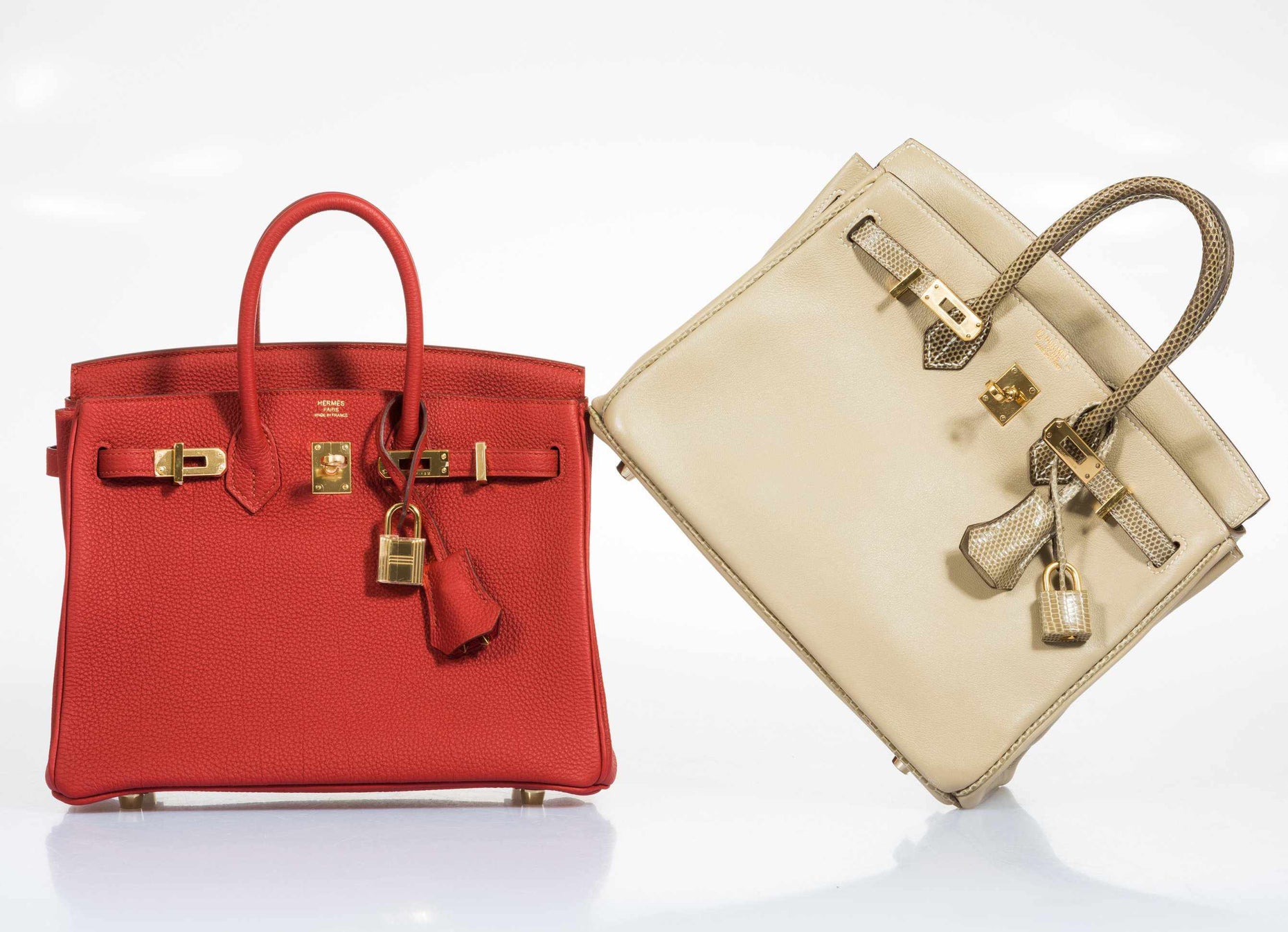Hermès Birkin 25 Red Vermillion Togo Gold Hardware – JaneFinds