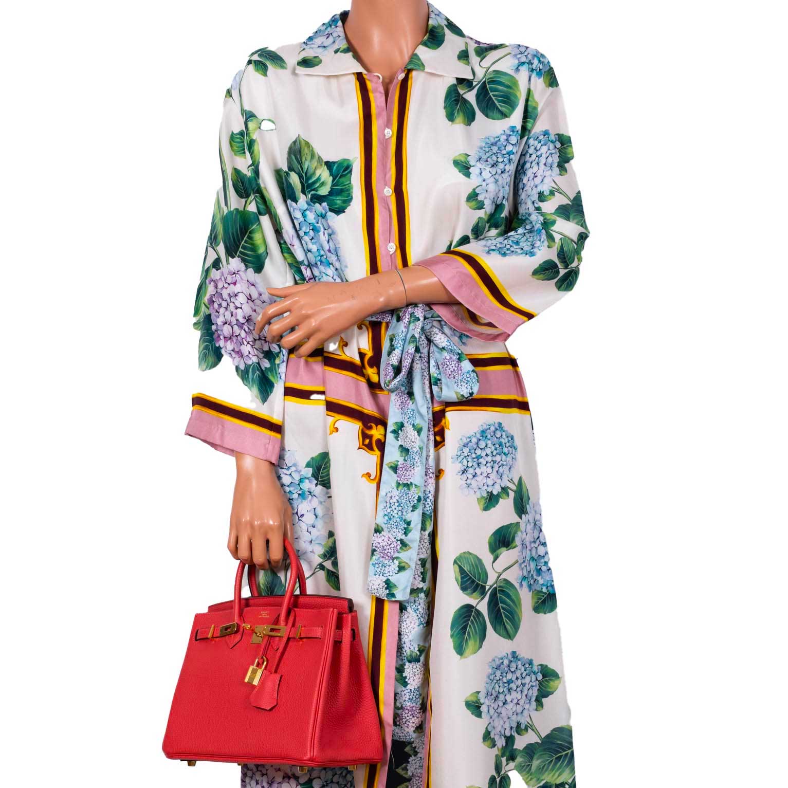 Hermès Birkin 25 Rouge Pivoine Togo Gold Hardware
