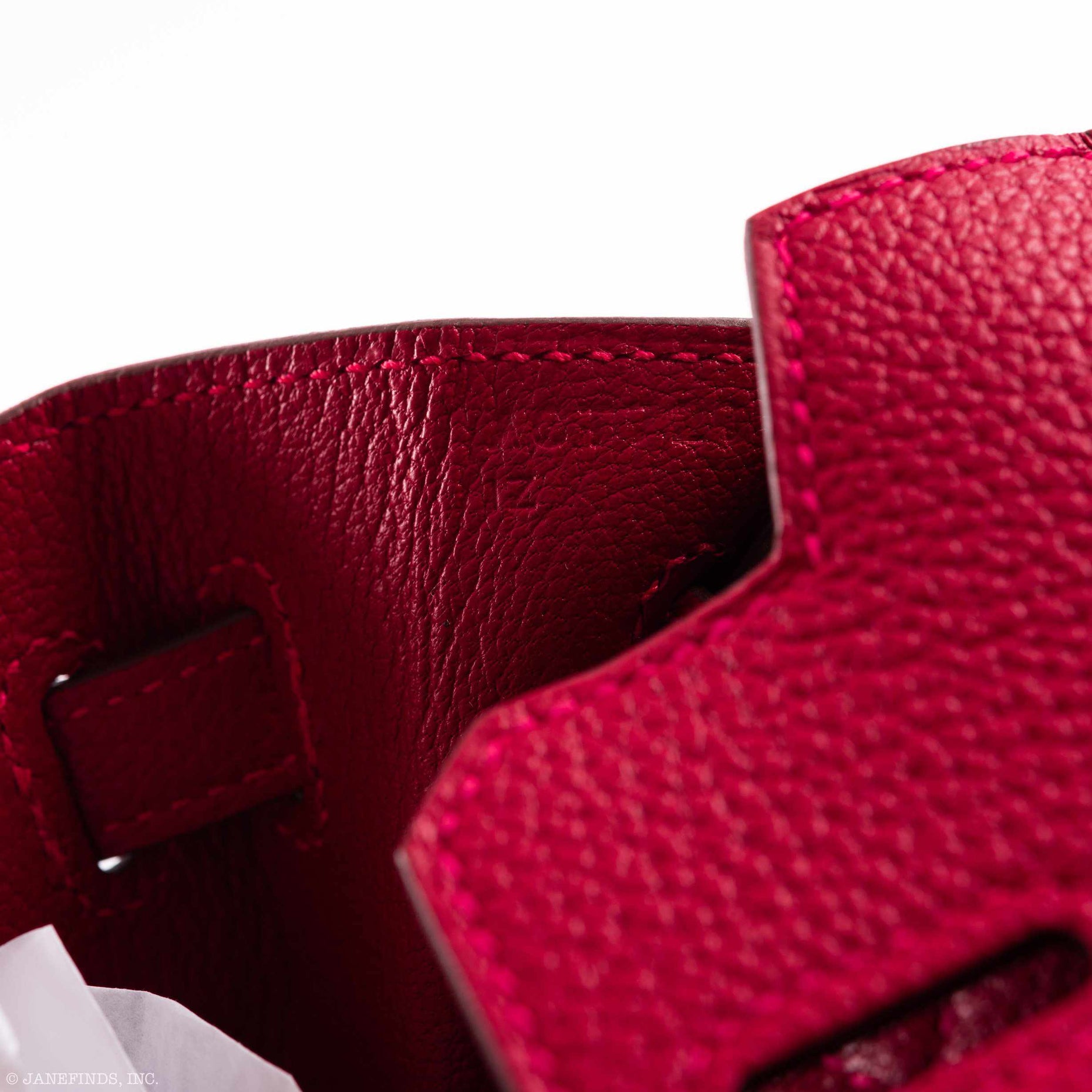 Hermès Birkin 25 Rouge Vif Togo Gold Hardware – JaneFinds