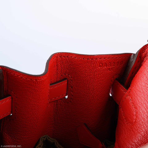 Hermès Birkin 25 Rouge de Couer Swift leather Gold Hardware - 2019, D