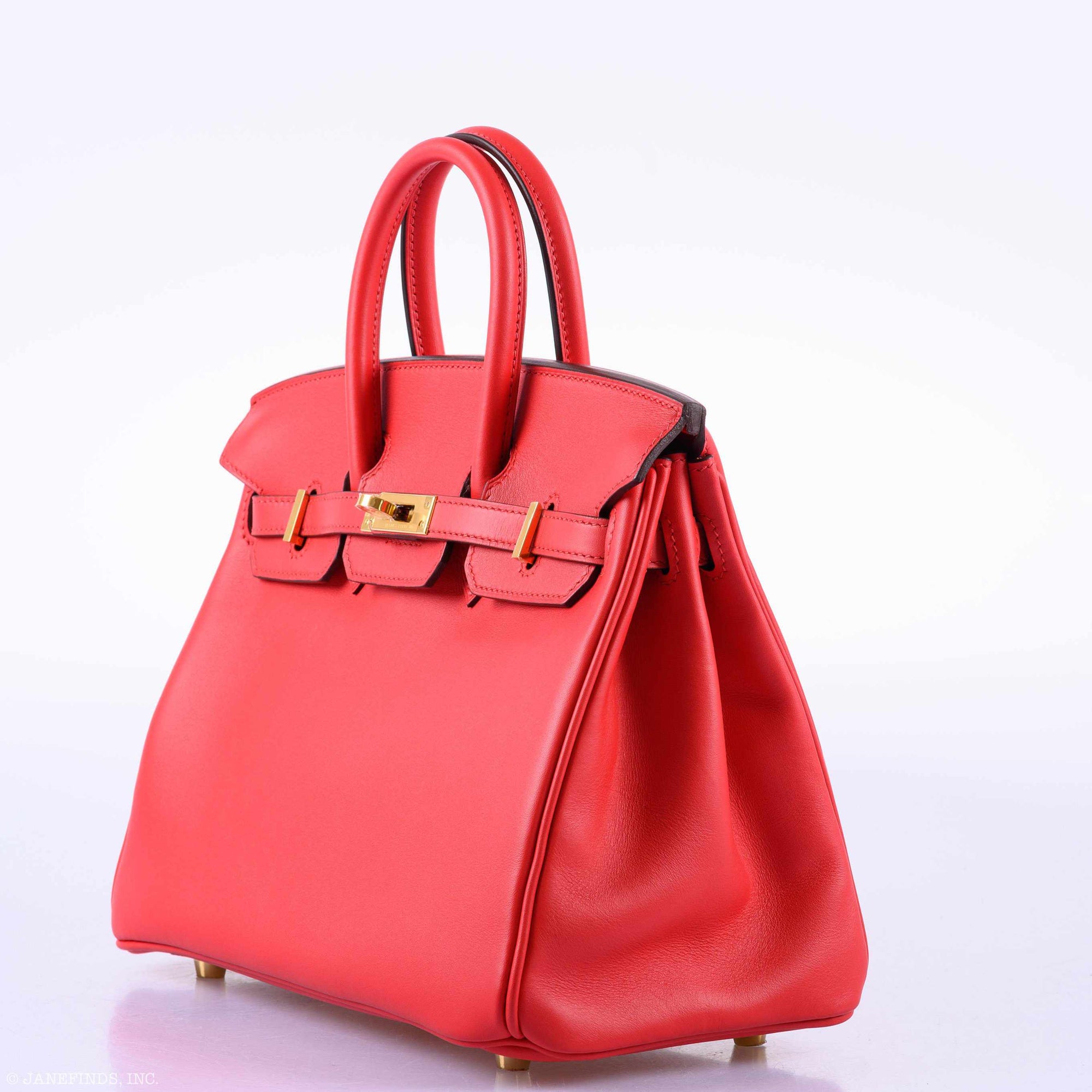 Hermès Birkin 25 Rouge de Couer Swift leather Gold Hardware