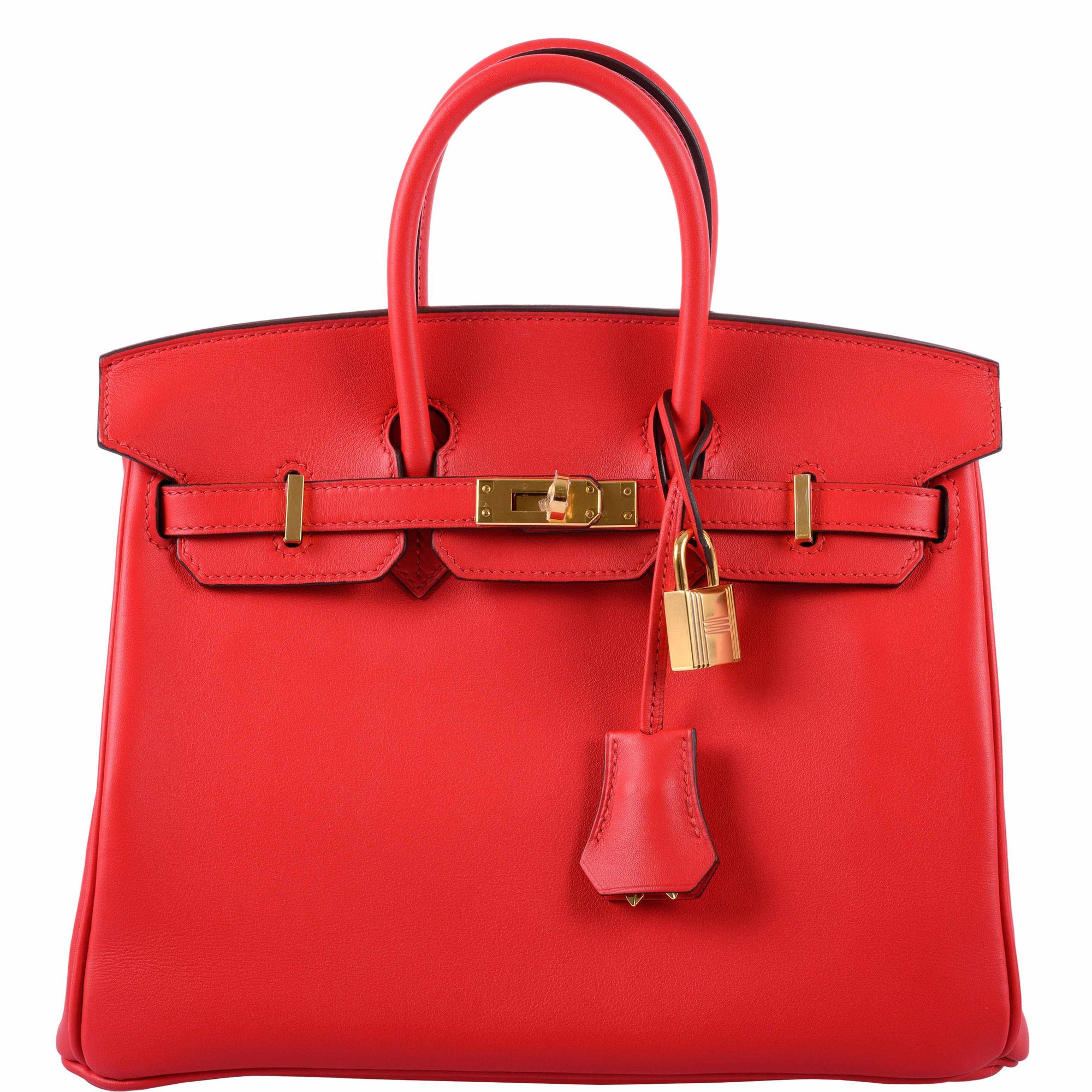 Hermès Birkin 25 Rouge de Couer Swift leather Gold Hardware