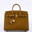 Hermès Birkin 25 Sellier Bronze Dore Madame Grain Gold Hardware