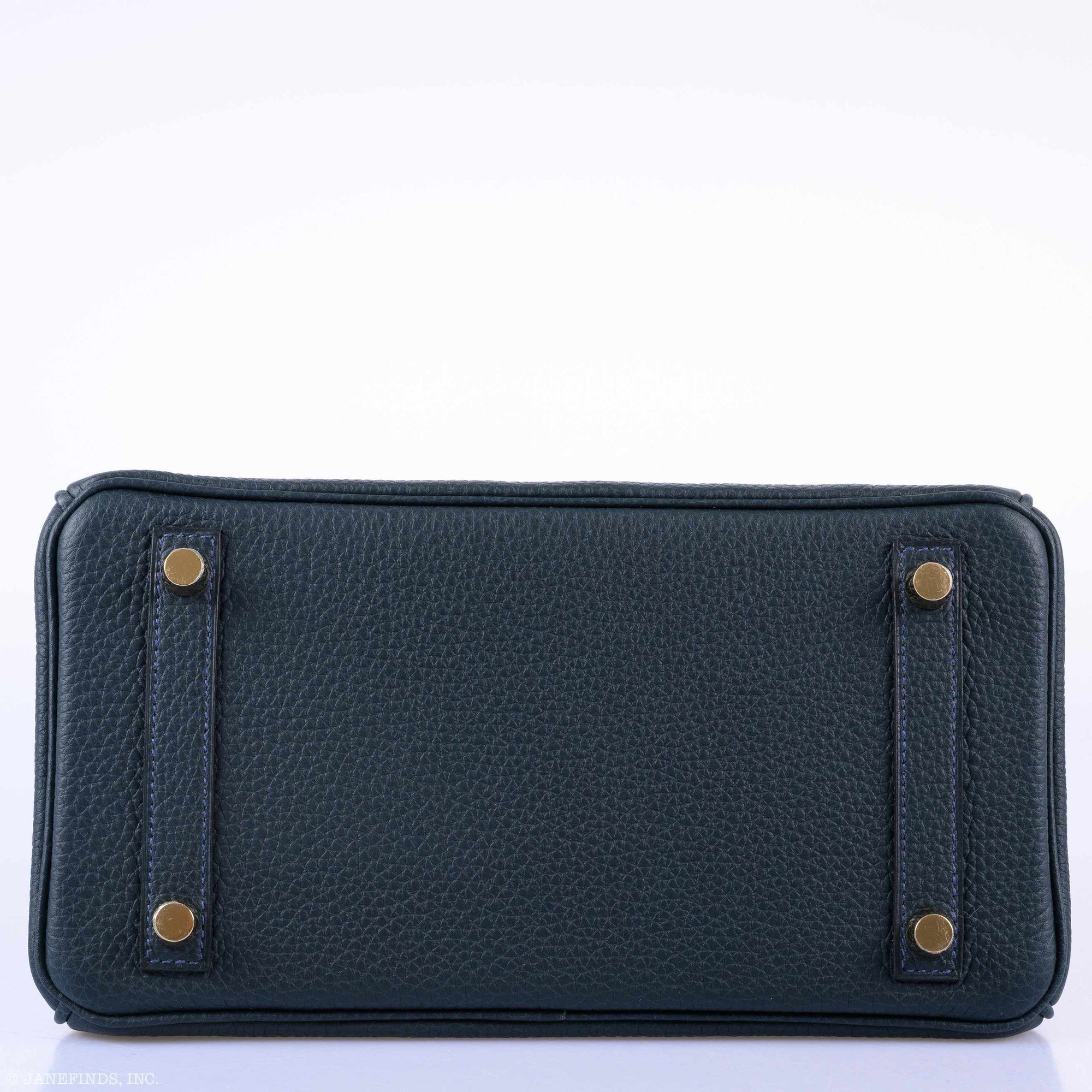 Hermès Birkin 25 Vert Rousseau Togo Gold Hardware