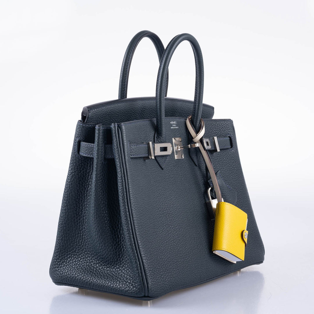 Hermès Birkin 25 Vert Rousseau Togo Palladium Hardware – JaneFinds