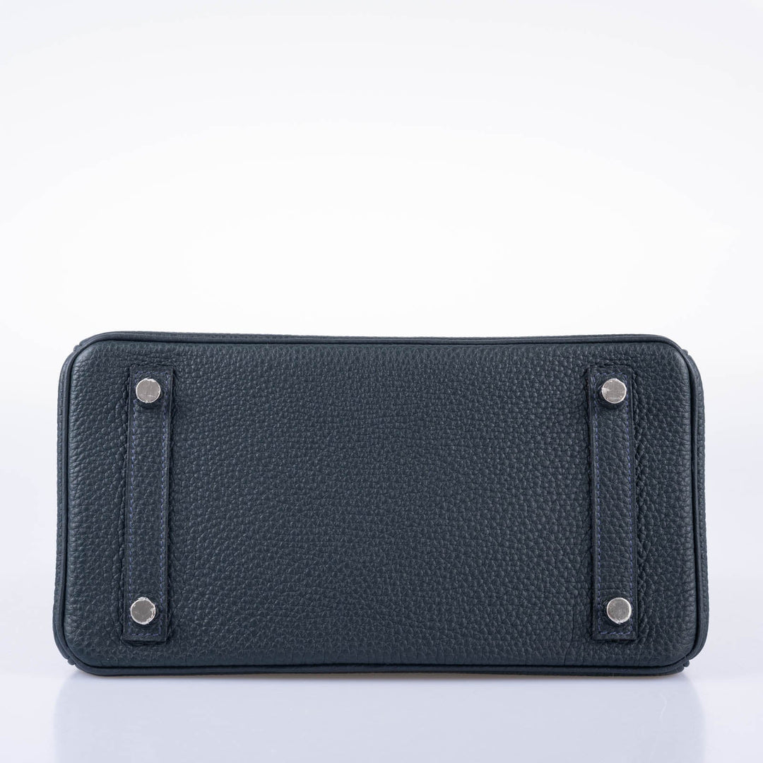 Hermès Birkin 25 Vert Rousseau Togo Palladium Hardware – JaneFinds