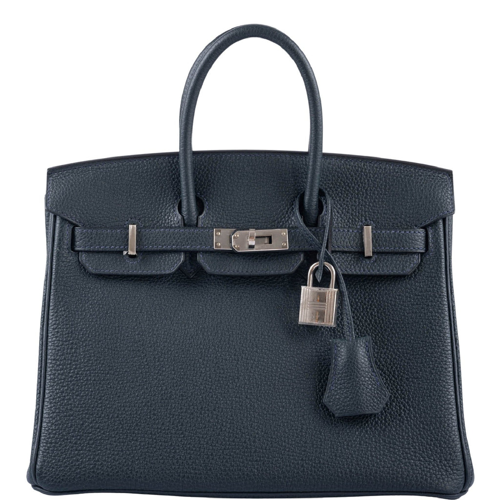 Hermès Birkin 25 Vert Rousseau Togo Palladium Hardware – JaneFinds