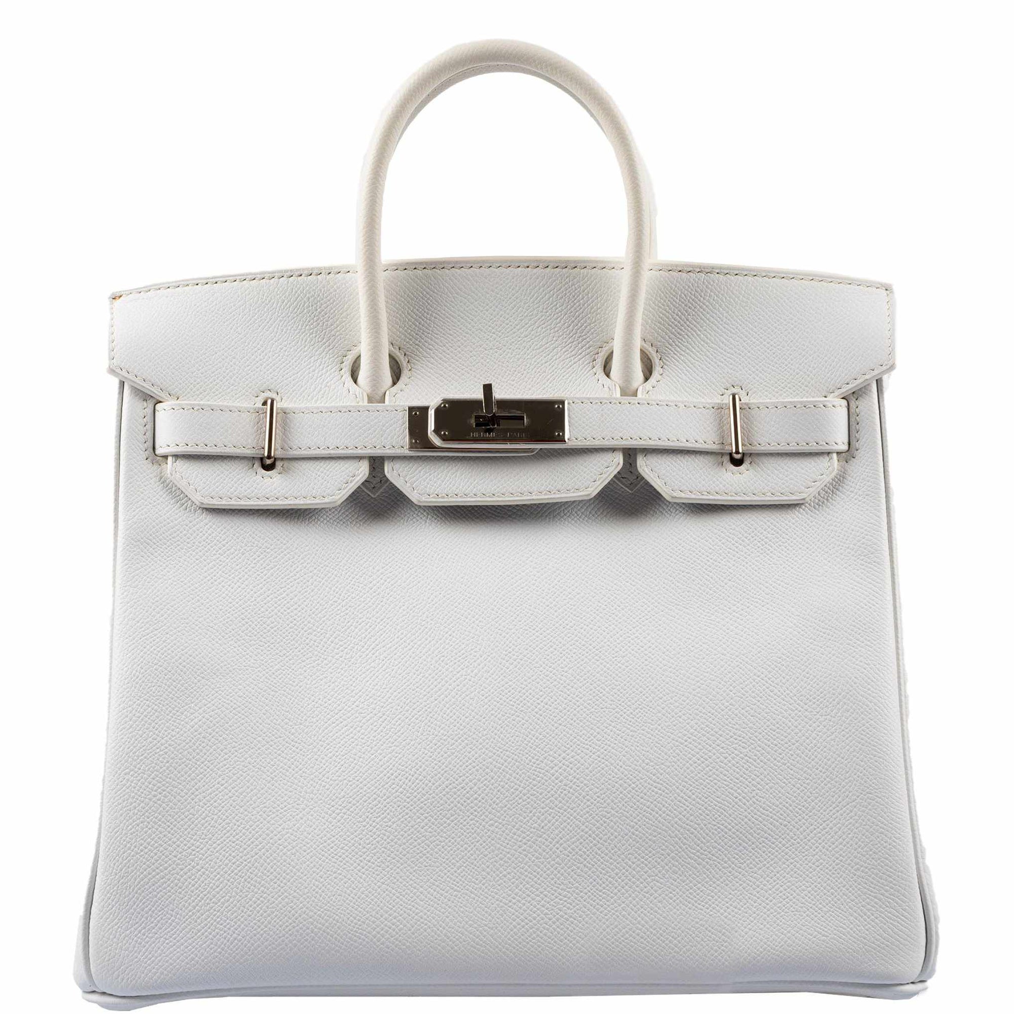 Hermès Birkin 28 HAC White Epsom Palladium Hardware
