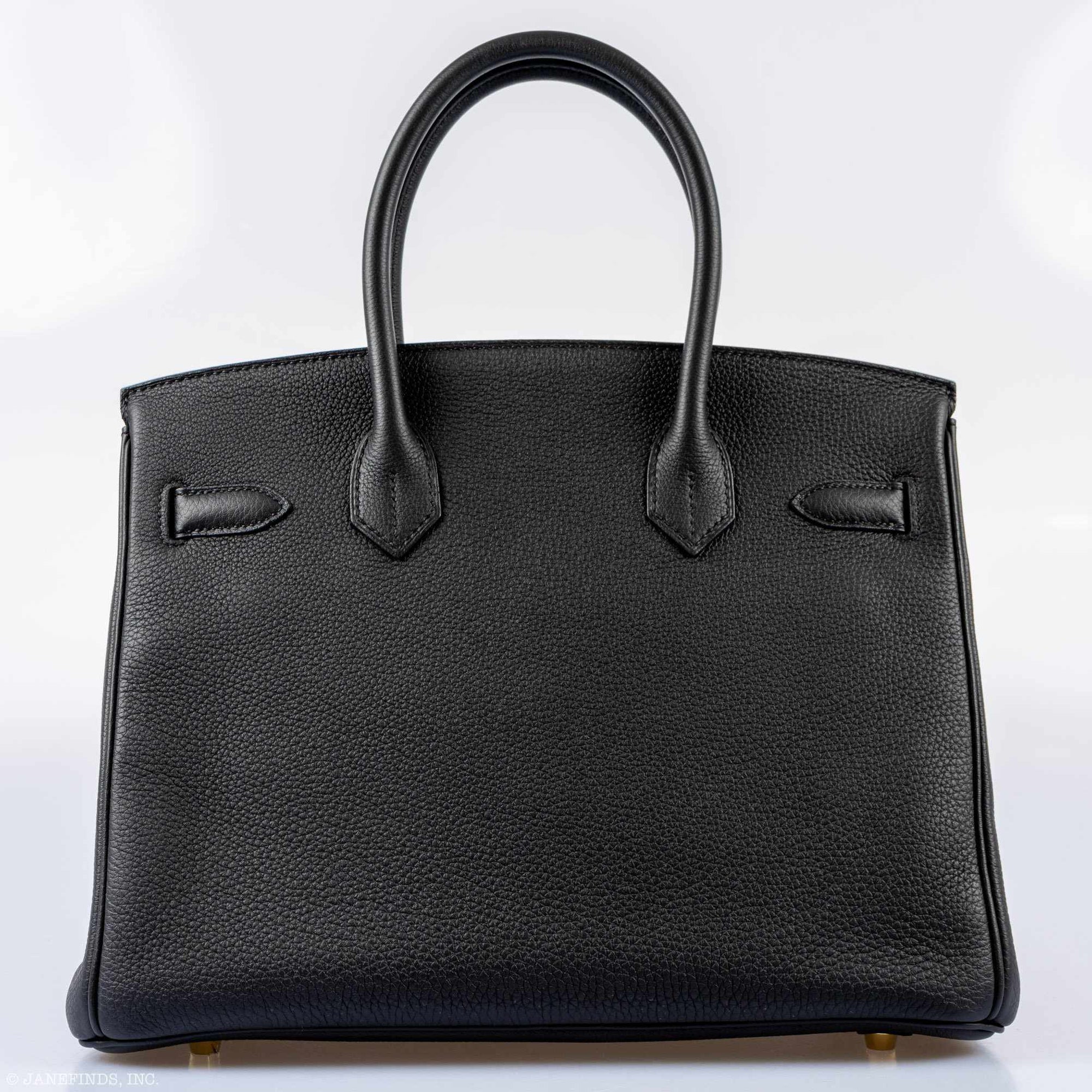 Hermès Birkin 30 Black Togo Gold Hardware - 2018, C