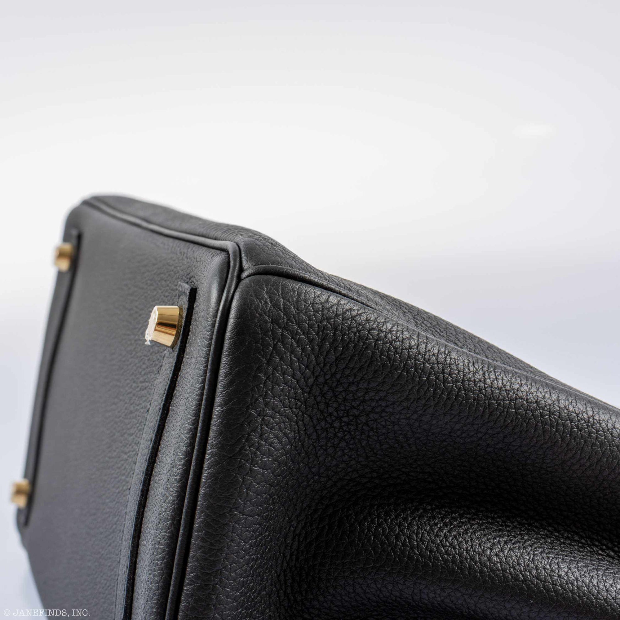 Hermès Birkin 30 Black Togo Gold Hardware - 2018, C