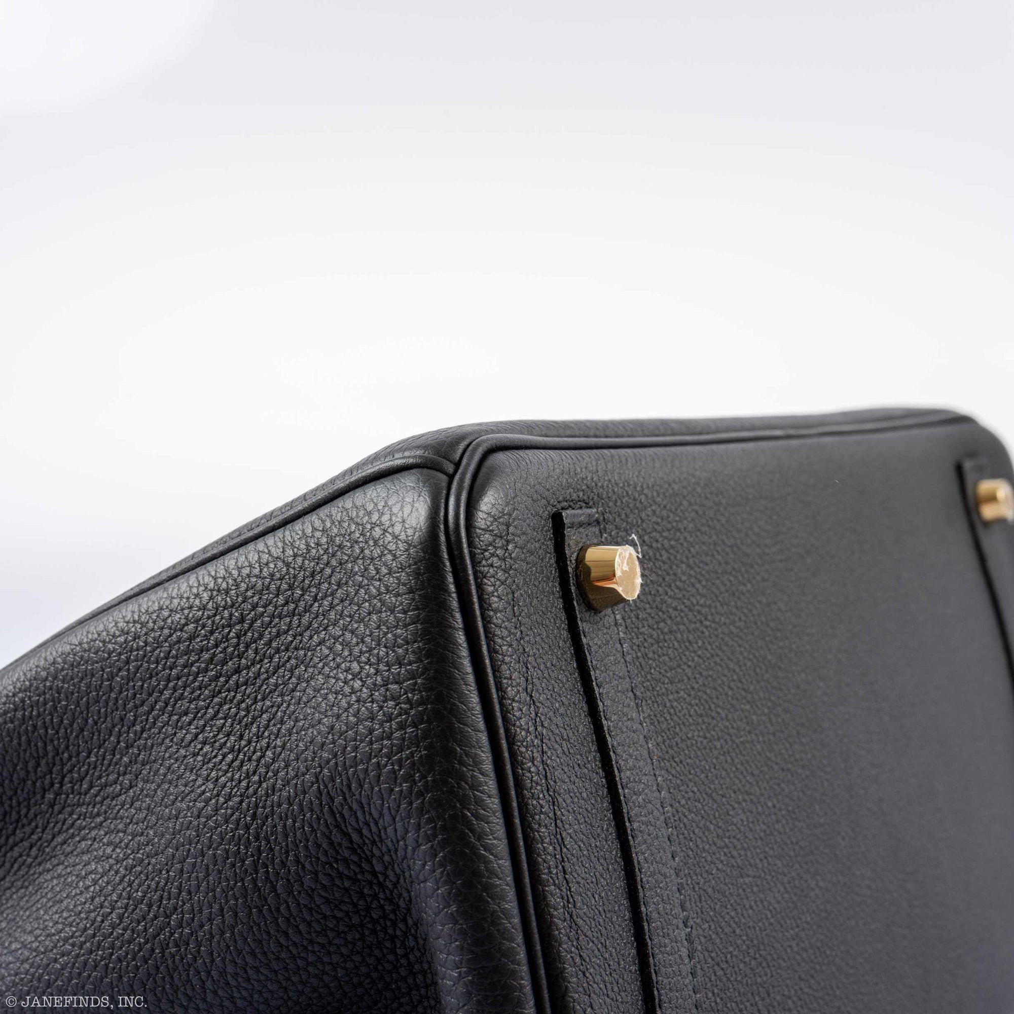 Hermès Birkin 30 Black Togo Gold Hardware - 2018, C