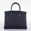 Hermès Birkin 30 Bleu (Blue) Nuit Togo with Gold Hardware - 2021, Z