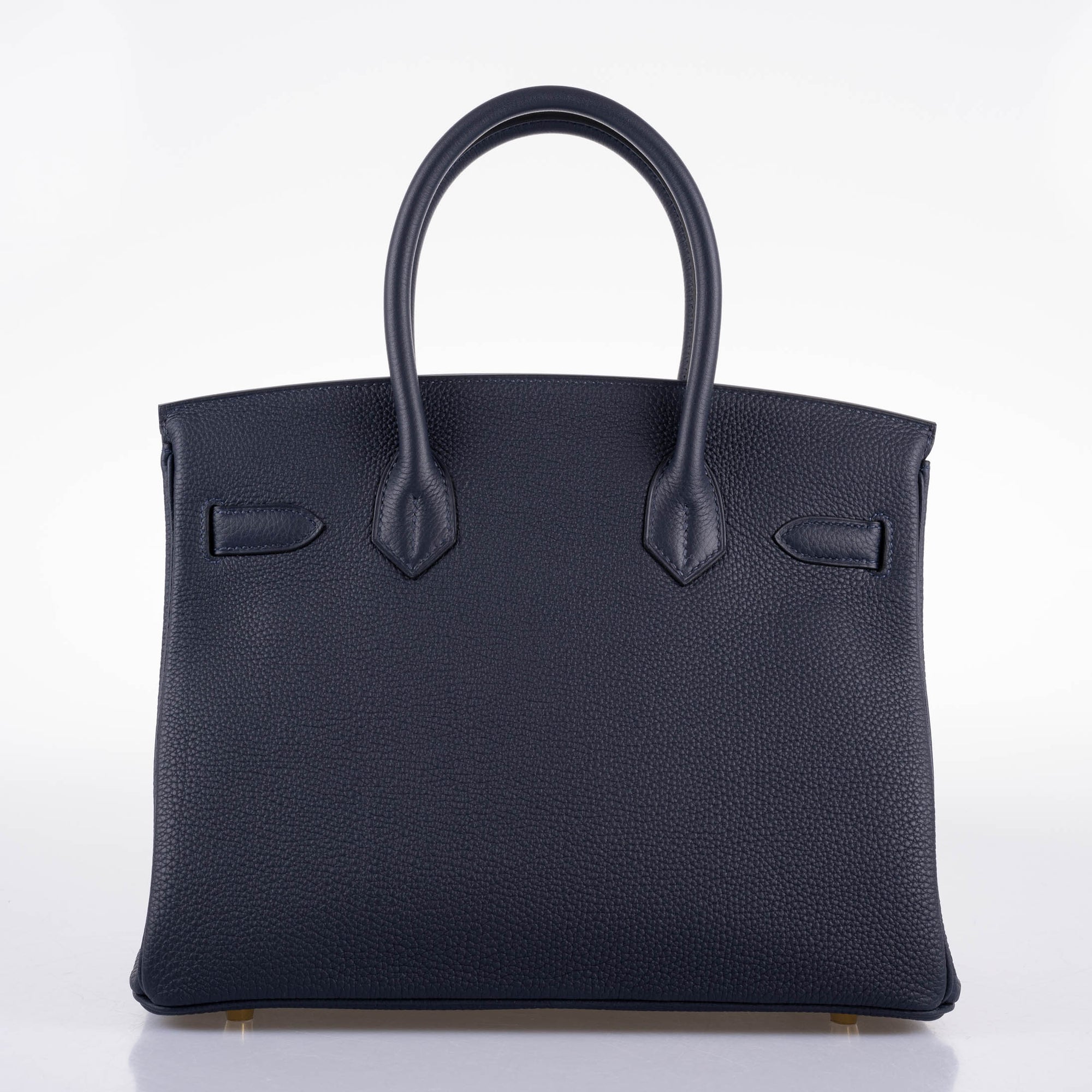 Hermès Birkin 30 Bleu (Blue) Nuit Togo with Gold Hardware
