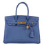 Hermès Birkin 30 Blue Brighton Togo with Gold Hardware - 2018, C