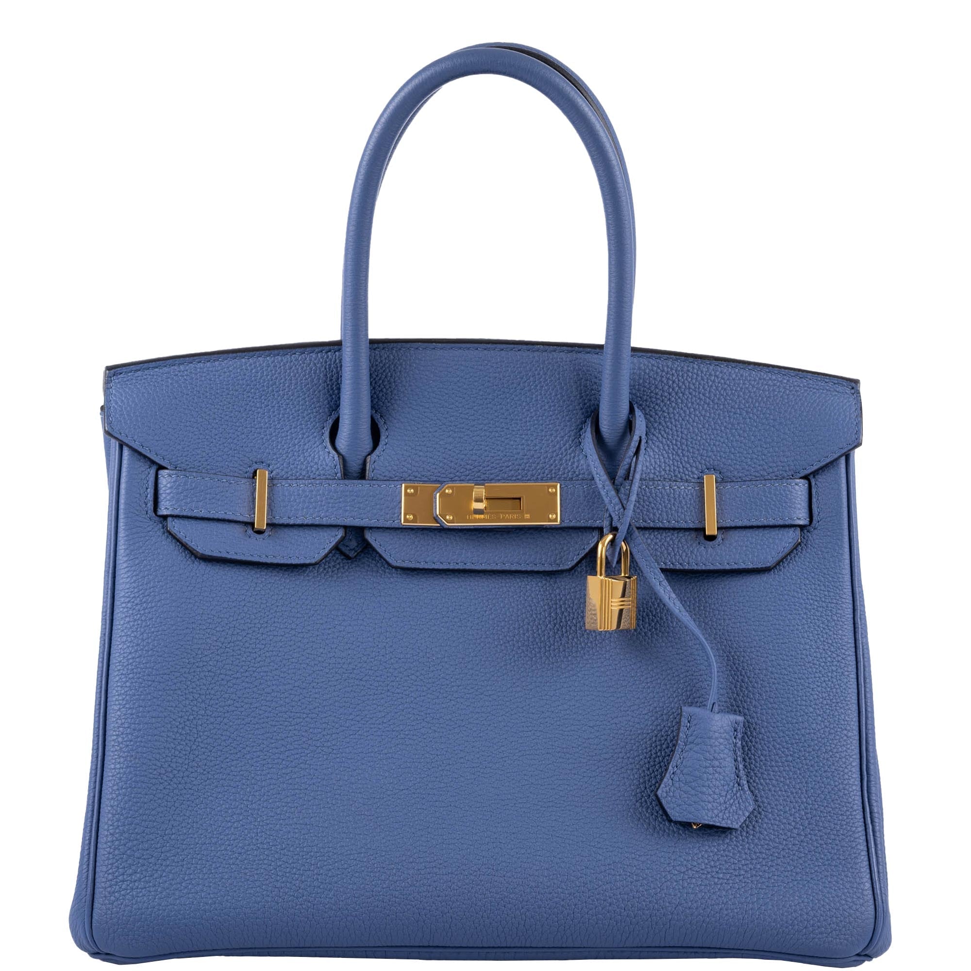 Hermès Birkin 30 Blue Brighton Togo with Gold Hardware