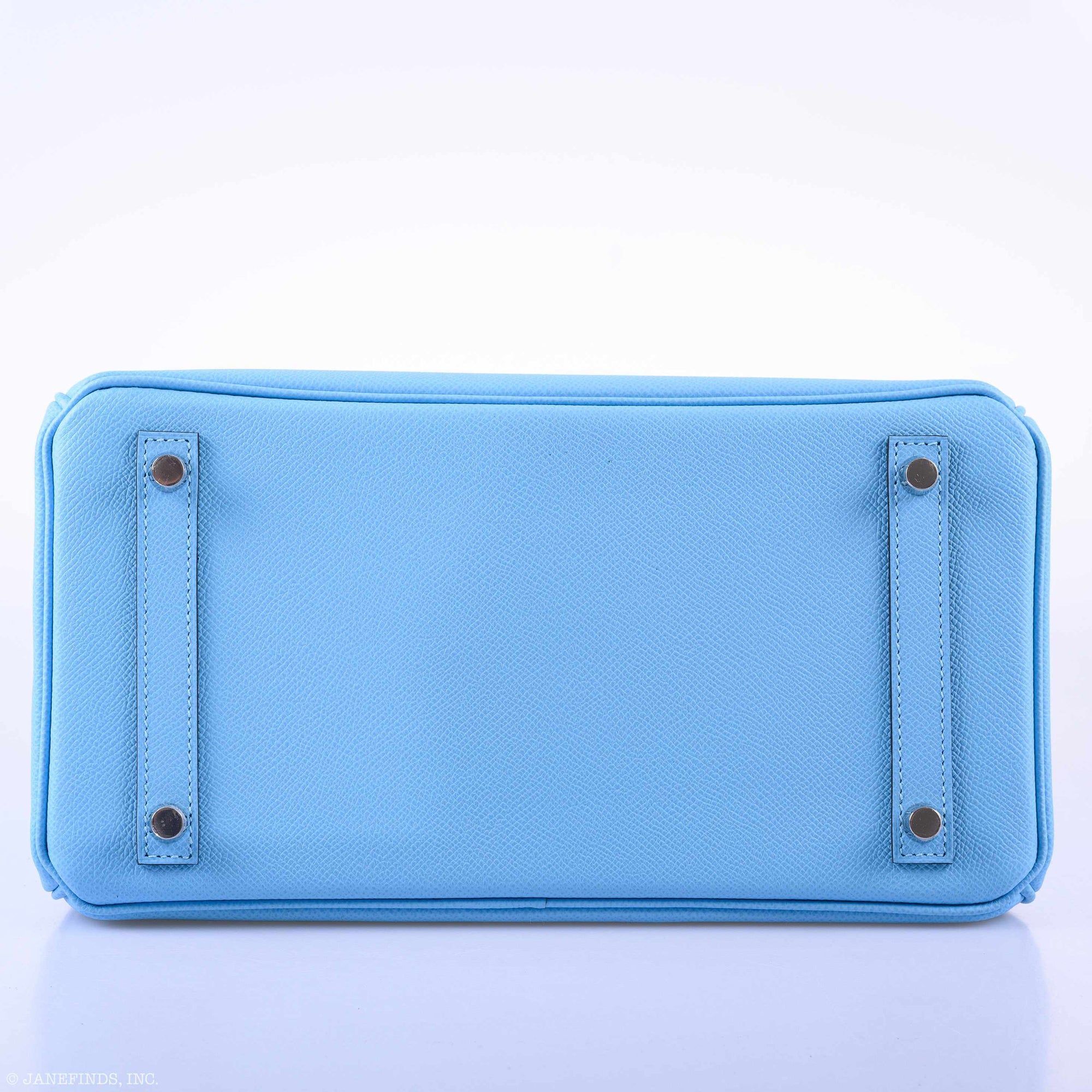 Hermès Birkin 30 Blue Celeste Epsom Palladium Hardware