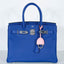 Hermès Birkin 30 Blue Electric Epsom with Palladium Hardware