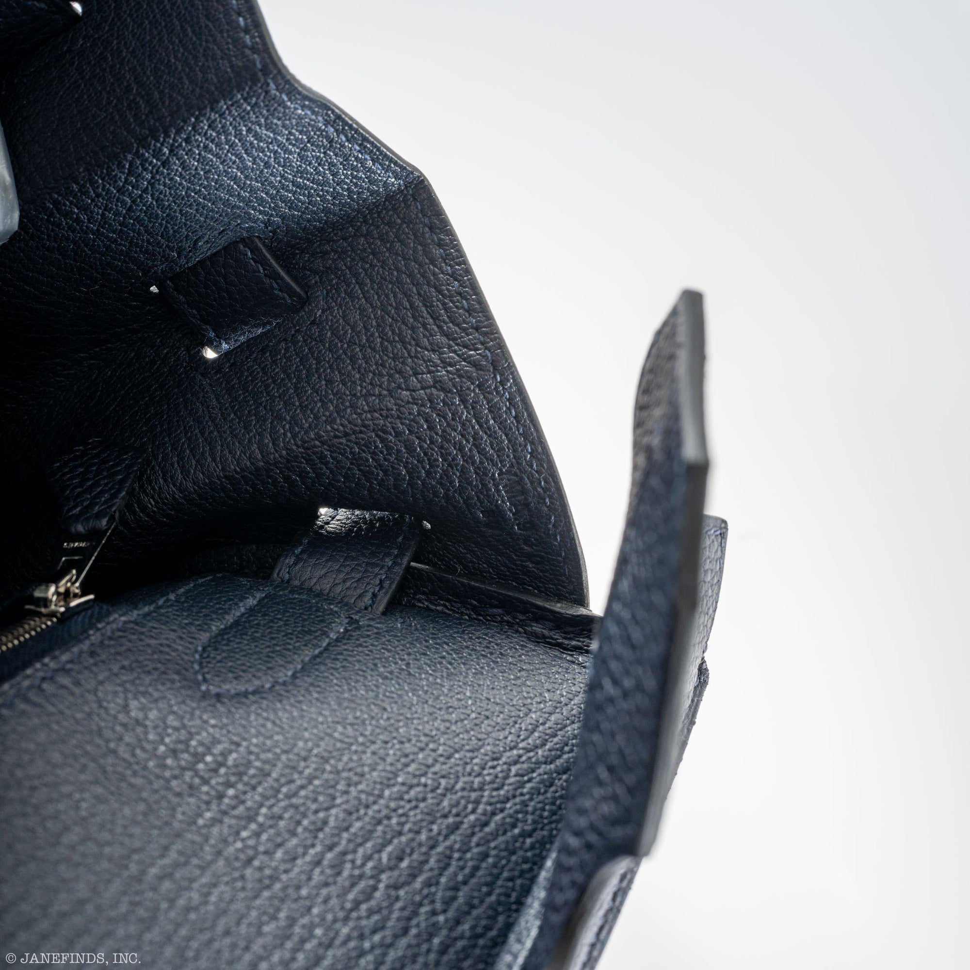 Hermès Birkin 30 Blue Nuit Togo Leather with Palladium Hardware