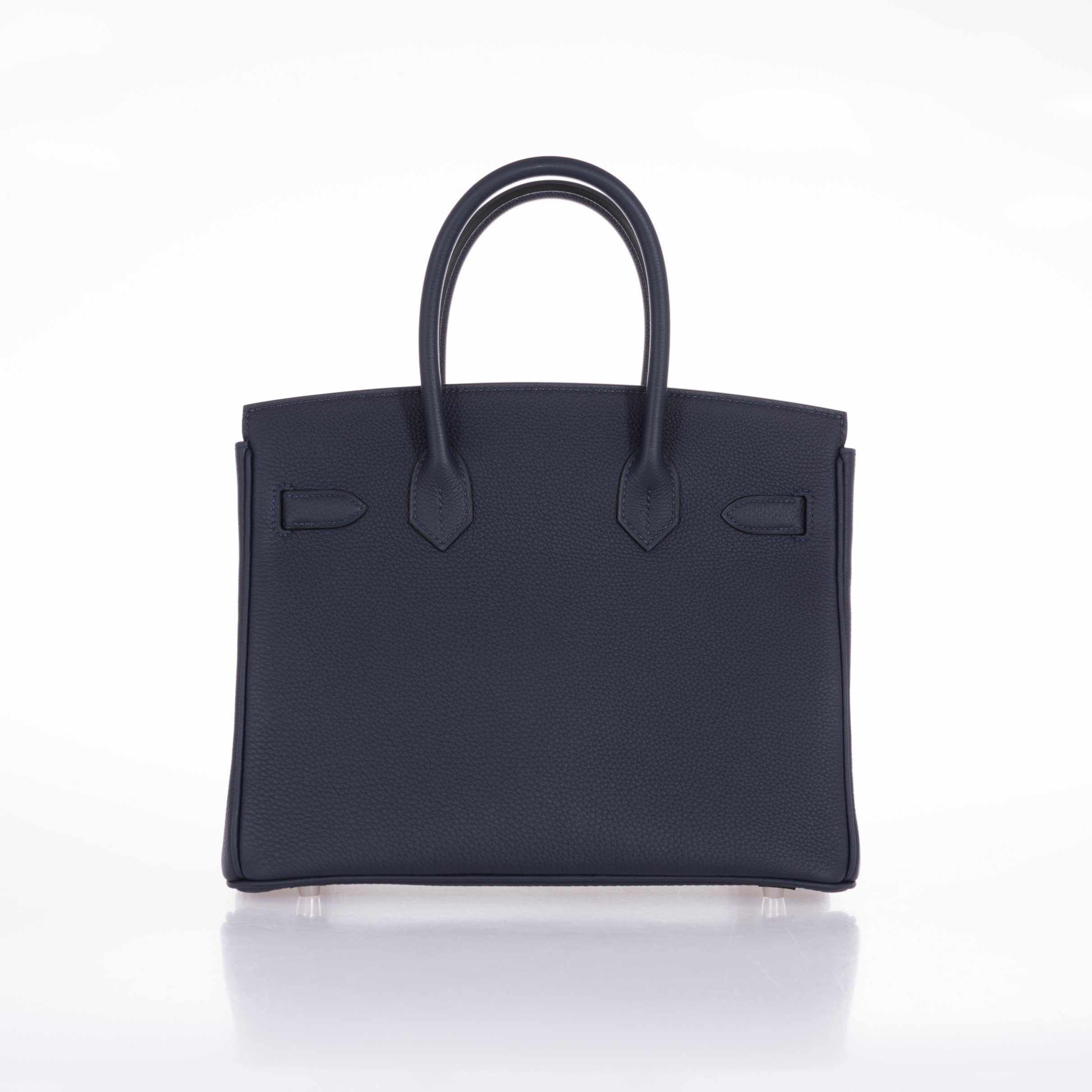 Hermès Birkin 30 Blue Nuit Togo Palladium Hardware