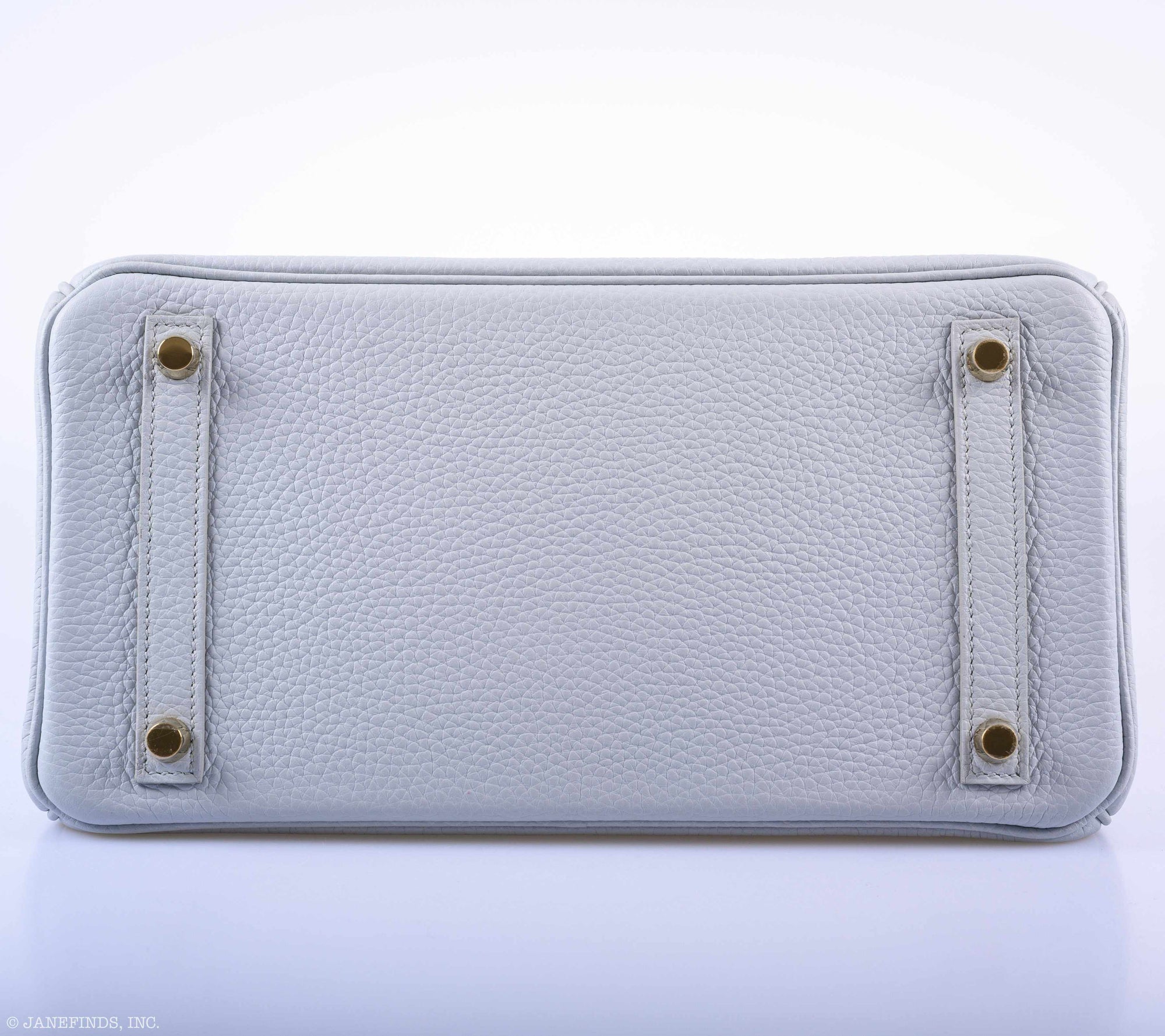 Hermès Birkin 30 Blue Pale Togo Gold Hardware - T