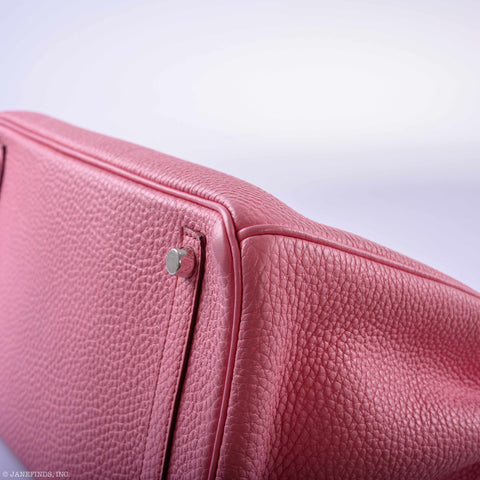 Hermès Birkin 30 Bubblegum 5P Pink Togo Palladium Hardware