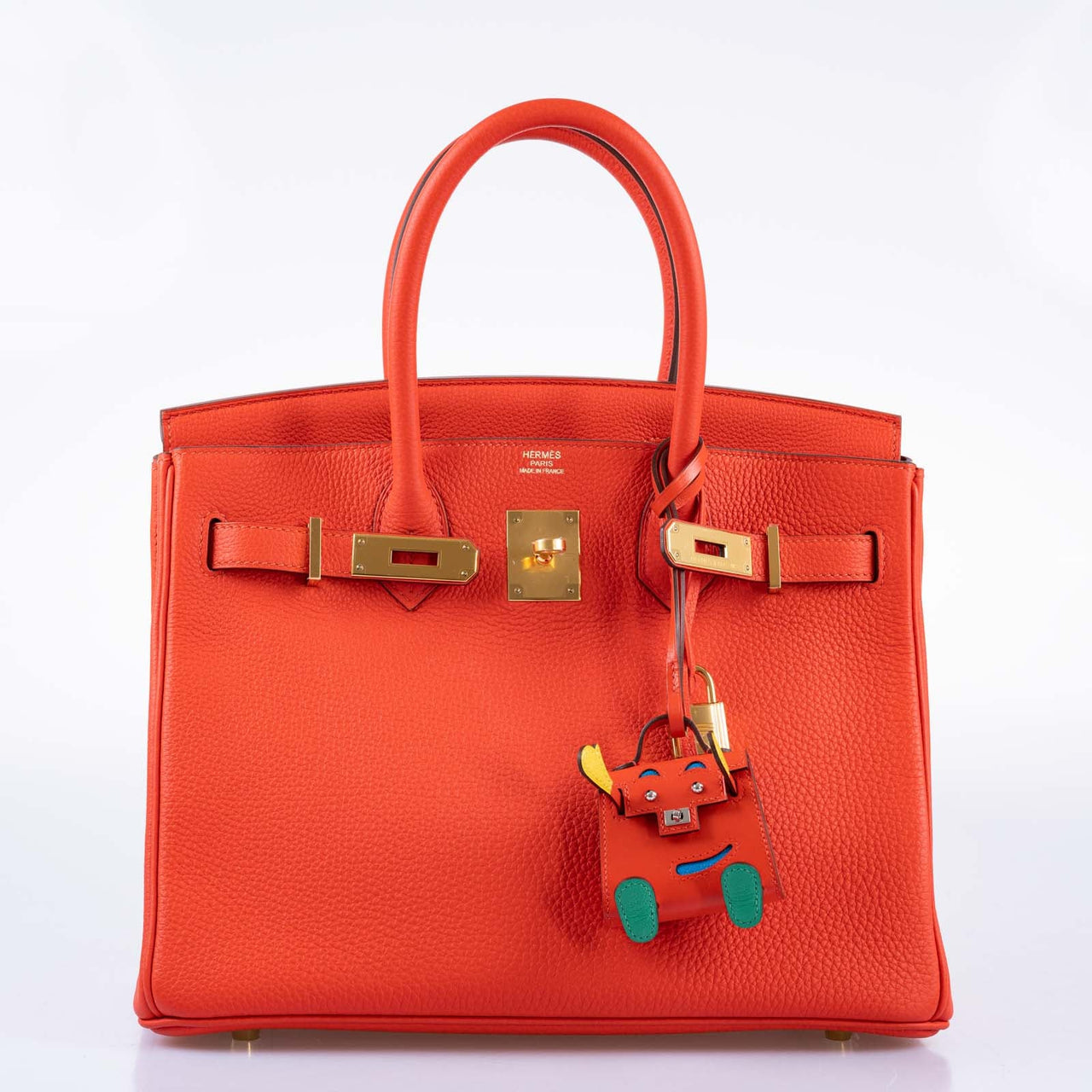 Hermès Birkin 30 Capucine Togo leather Gold Hardware – JaneFinds