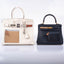 Hermès Birkin 30 Colormatic Nata, Chai and Cuivre Swift Palladium Hardware