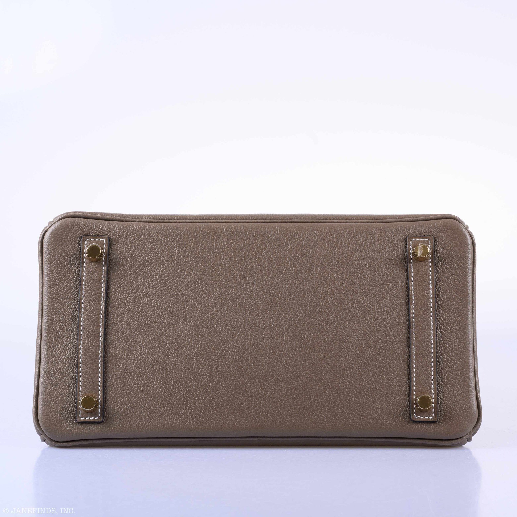 Hermès Birkin 30 Etoupe Taurillon Novillo Gold Hardware