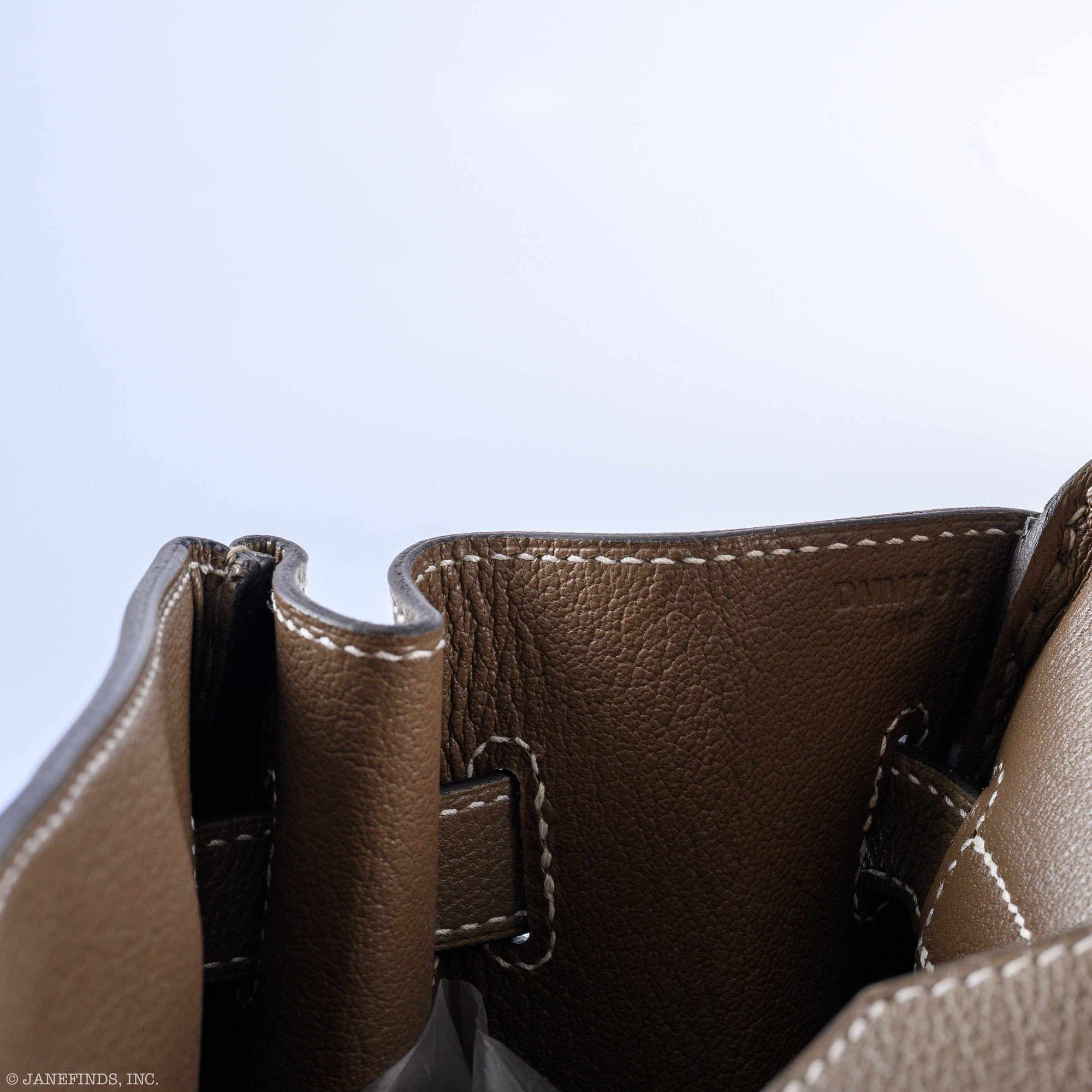 Hermès Birkin 30 Etoupe Taurillon Novillo Gold Hardware