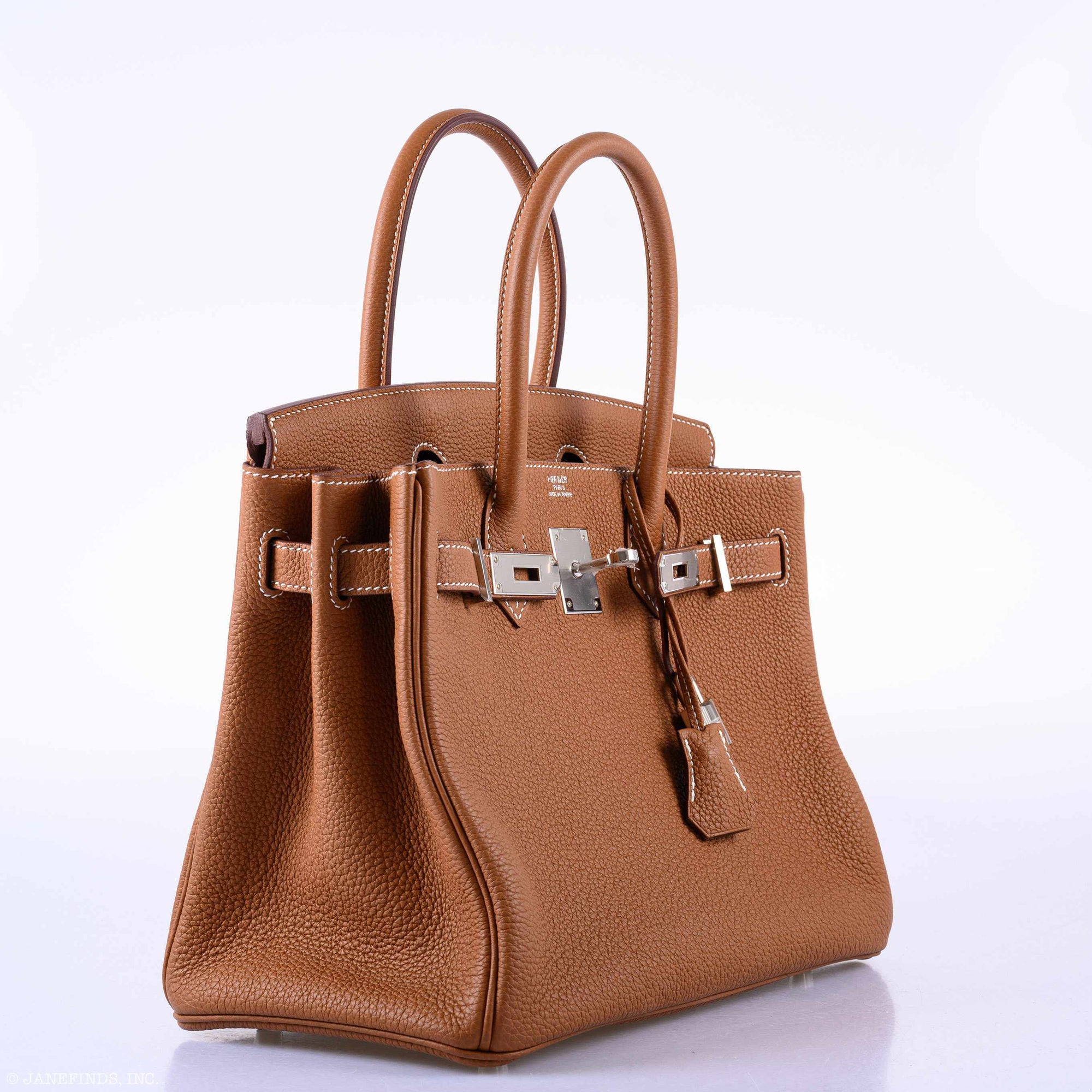 Hermès Birkin 30 Gold Togo Palladium Hardware