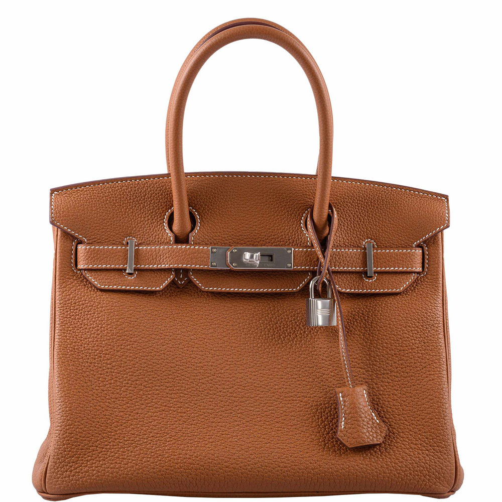Hermès Birkin 30 Gold Togo Palladium Hardware