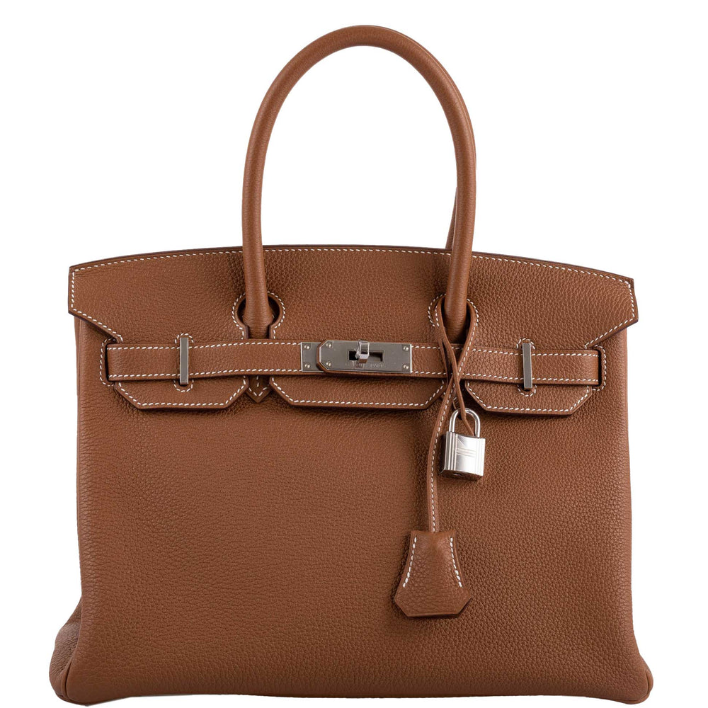 Hermès Birkin 30 Gold Togo with Palladium Hardware