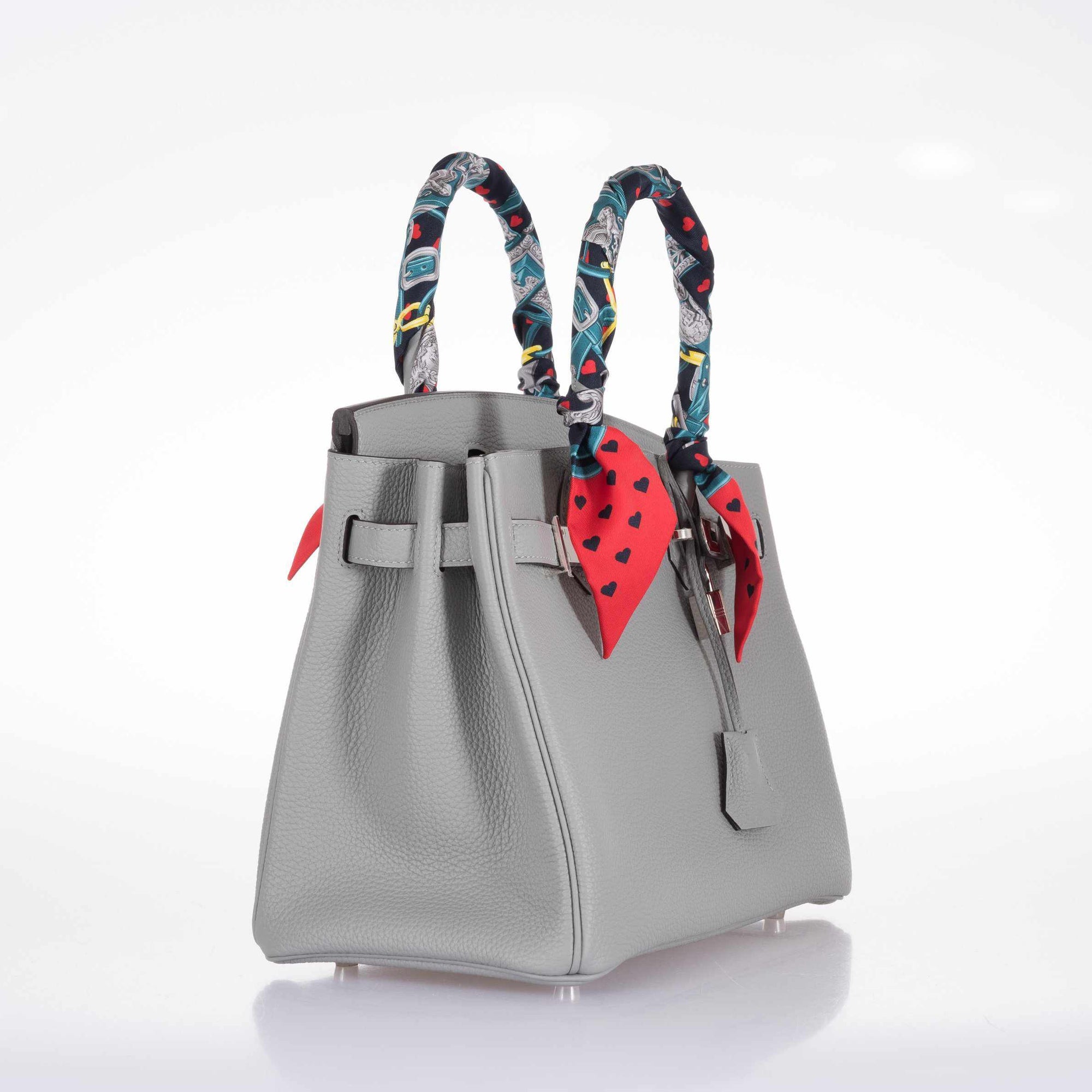 Hermès Birkin 30 Gris Mouette Togo Palladium Hardware