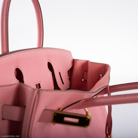 Hermès Birkin 30 HSS Rose Confetti Chevre Gold Hardware - 2015, T