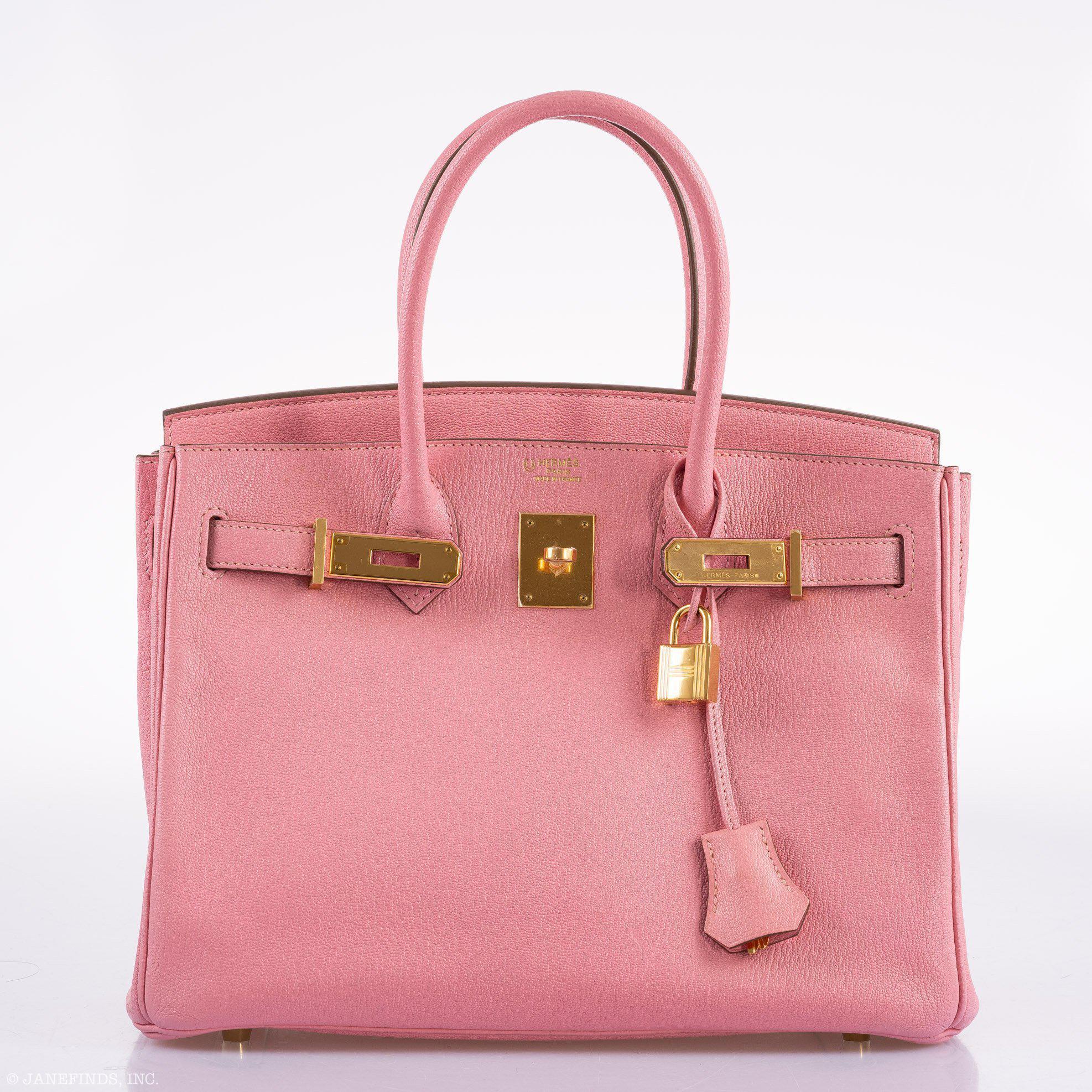 Hermès Birkin 30 HSS Rose Confetti Chevre Gold Hardware