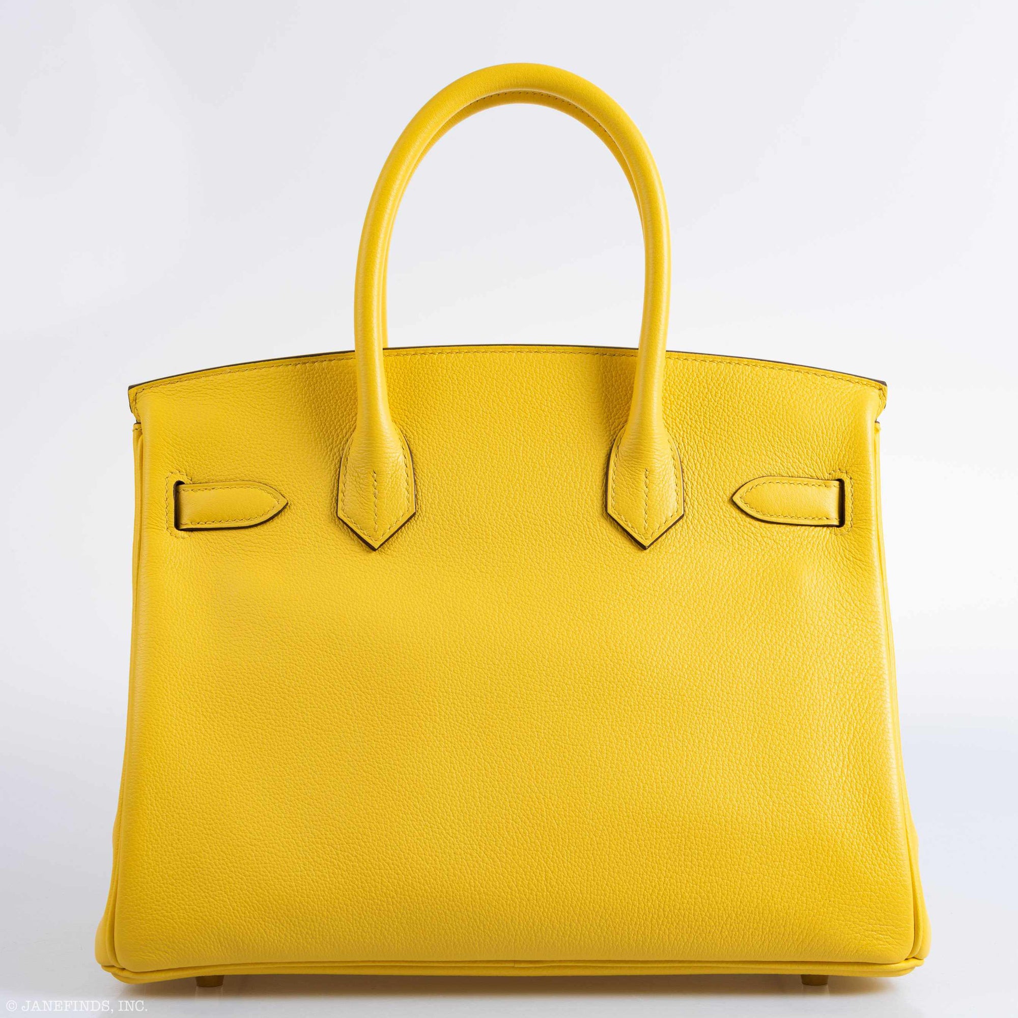 Hermès Birkin 30 Jaune De Naples Taurillon Novillo Gold Hardware