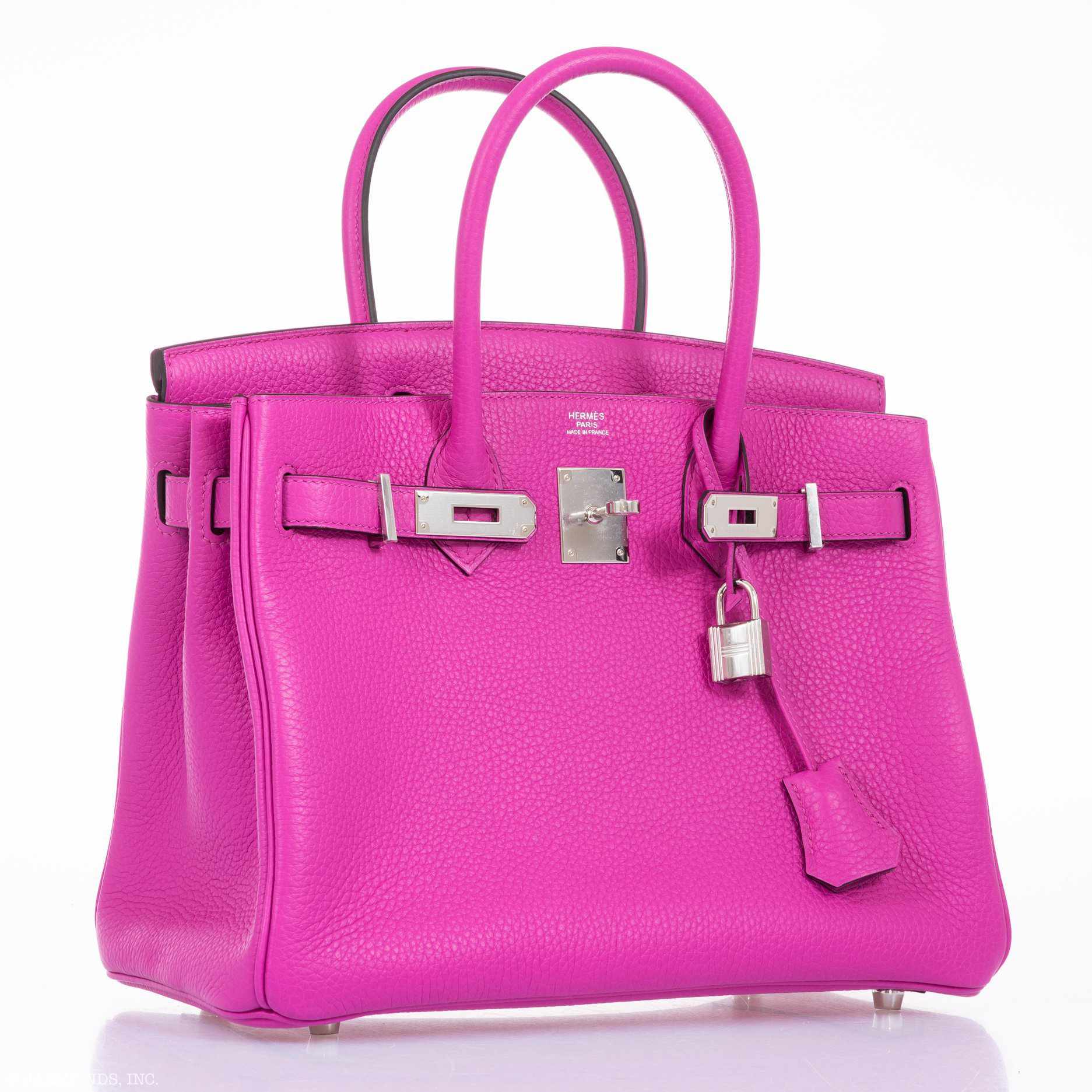 Hermès Birkin 30 Magnolia Clemence Palladium Hardware