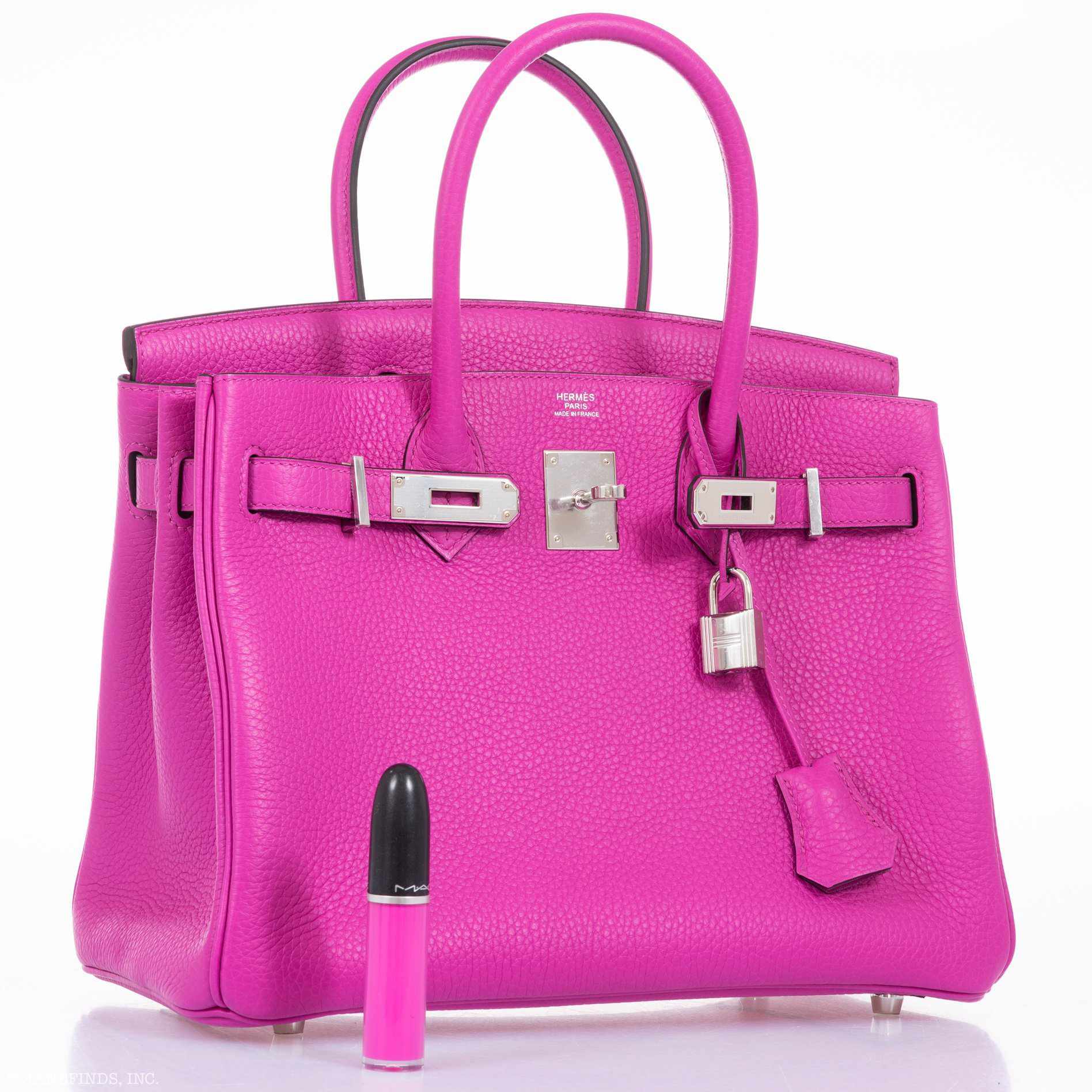 Hermès Birkin 30 Magnolia Clemence Palladium Hardware