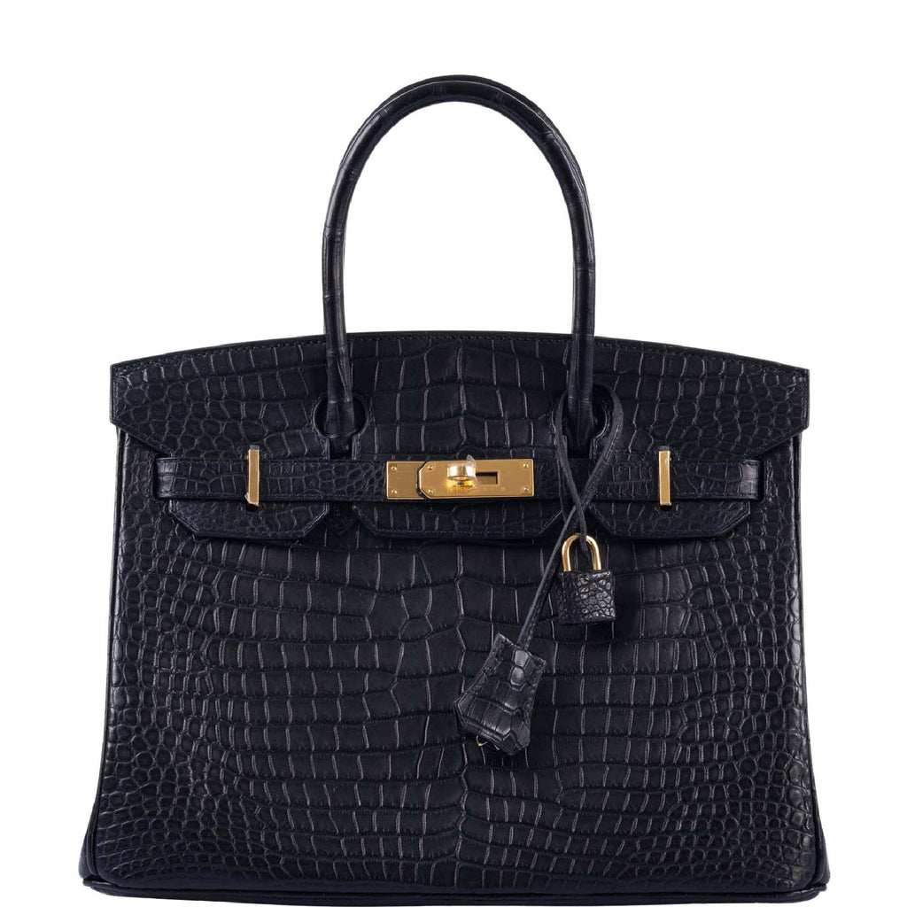 black crocodile birkin bag