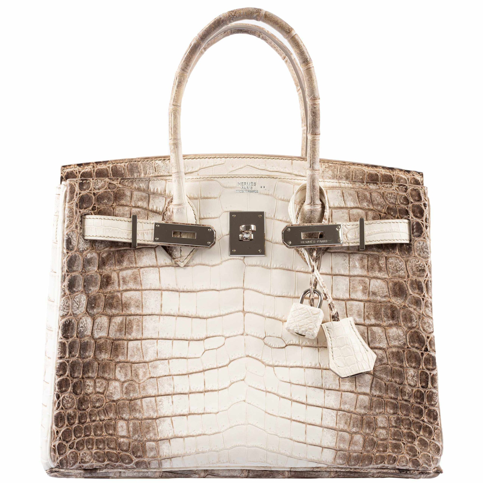 Hermès Birkin 30 Matte Himalaya Niloticus Crocodile Palladium Hardware